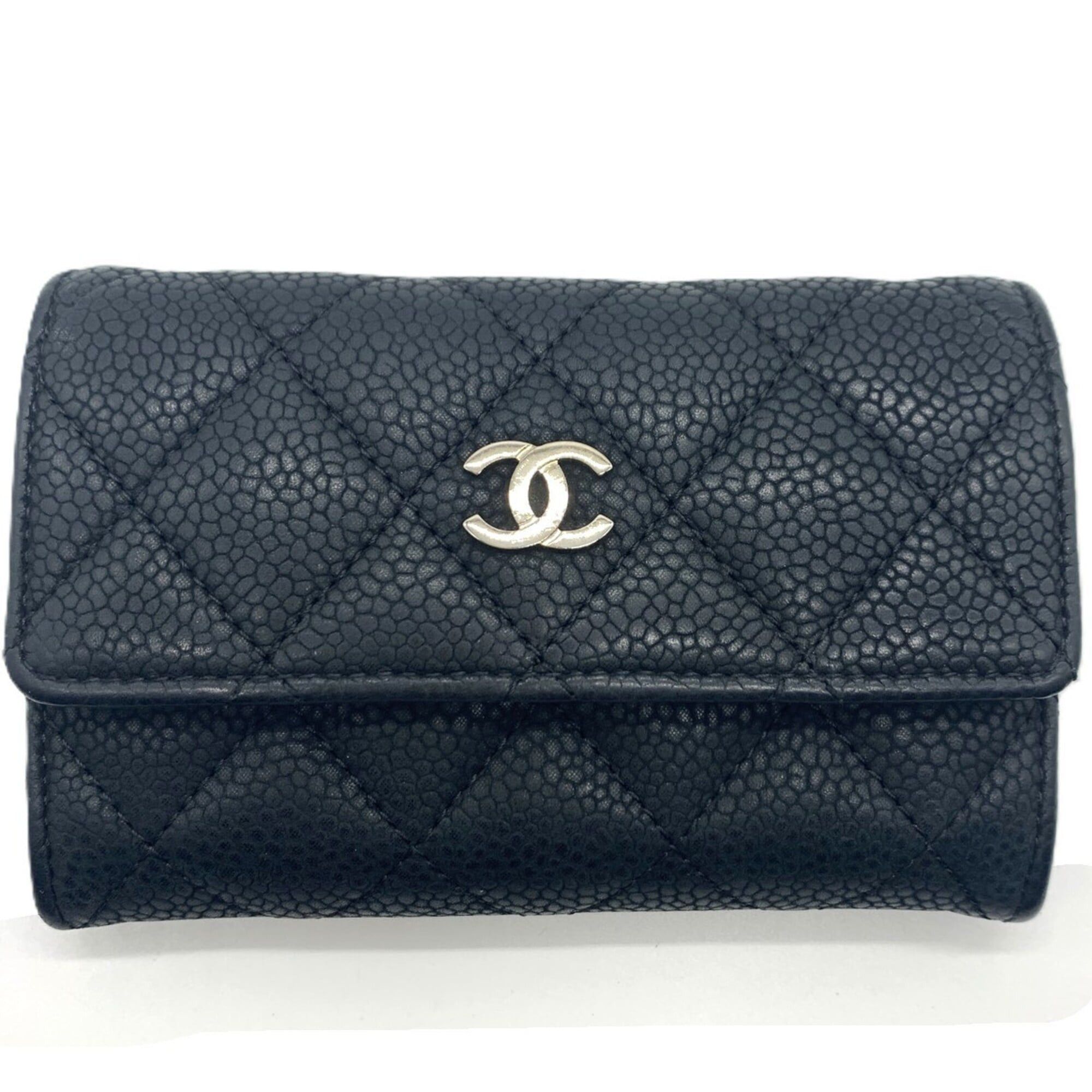 Chanel Chanel Card Case, Business Holder, A50169, Soft Caviar Leather, Black. Size ONE SIZE - 1 Thumbnail