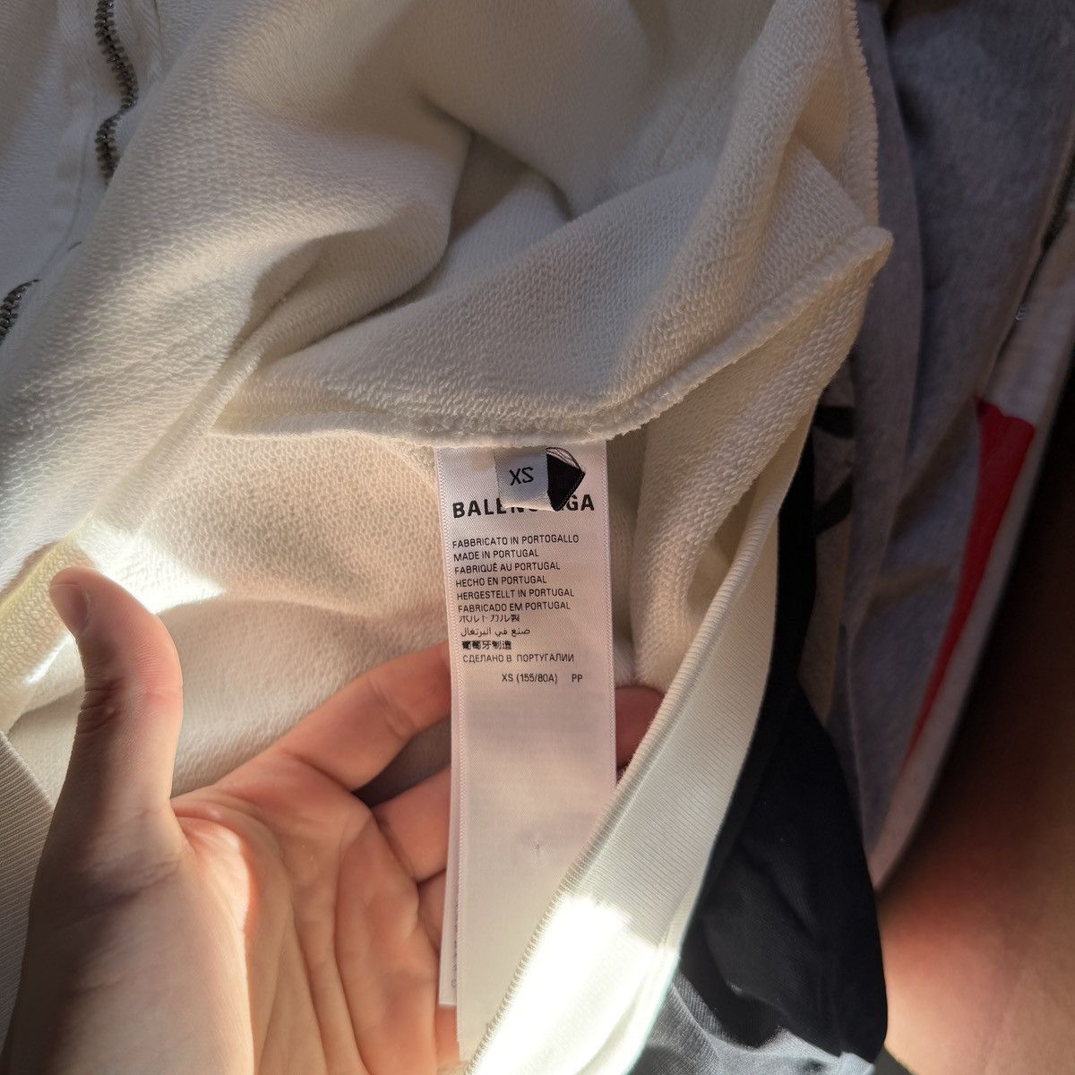 Balenciaga BNWT BALENCIAGA SOCCER HOODIE PARIS EDITION Size US M / EU 48-50 / 2 - 9 Thumbnail