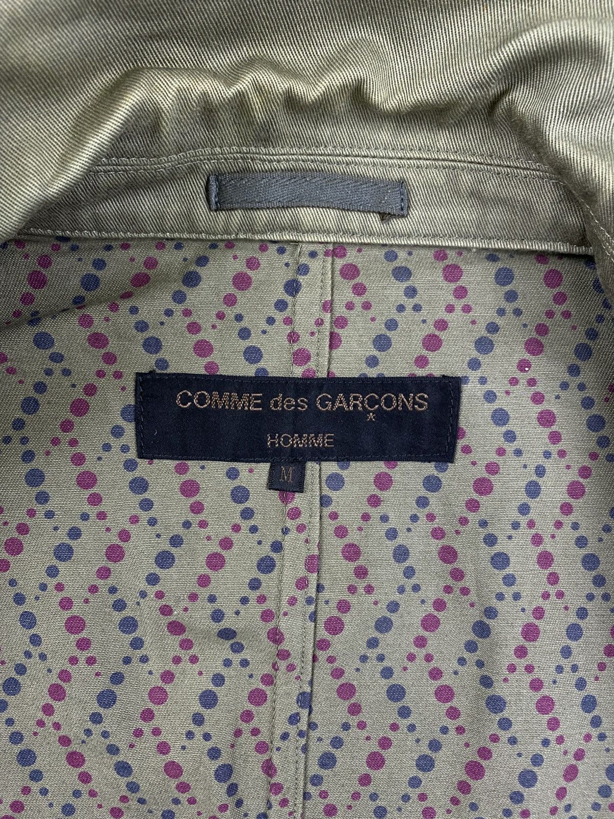 Comme des Garcons Homme 🔥Commes Des Garcons Homme Double Collar Jacket Size US M / EU 48-50 / 2 - 10 Thumbnail