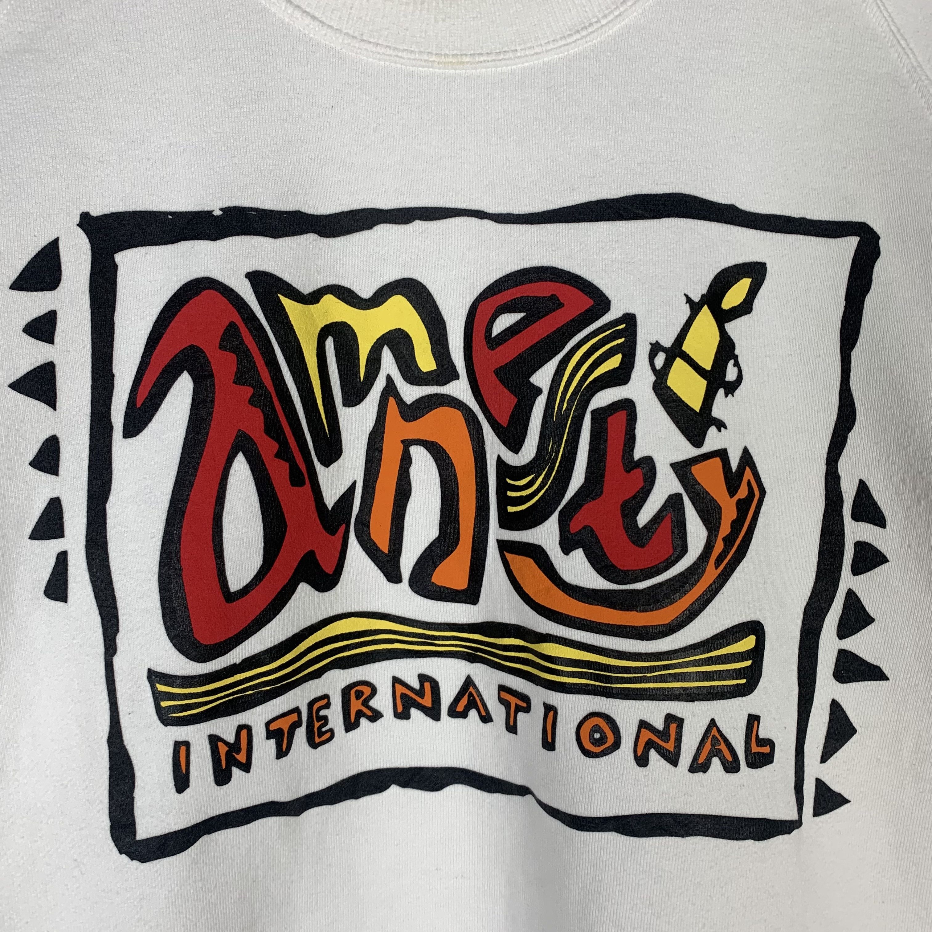 Vintage Vintage Amnesty International Sweatshirt Crewneck Size US M / EU 48-50 / 2 - 3 Thumbnail