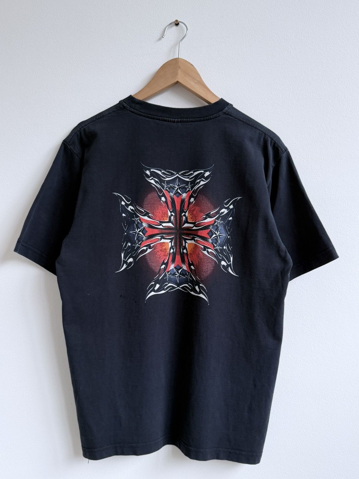 No Fear Vintage 00s No Fear Skateboard Cross Blind Style T-Shirt Size US M / EU 48-50 / 2 - 1 Thumbnail