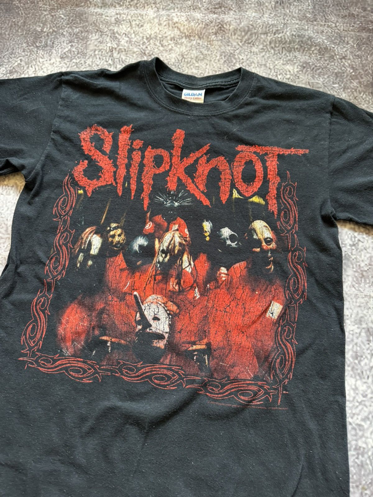 Band Tees × Slipknot × Vintage Rare 2009 Vintage Slipknot Tee Size US S / EU 44-46 / 1 - 2 Thumbnail