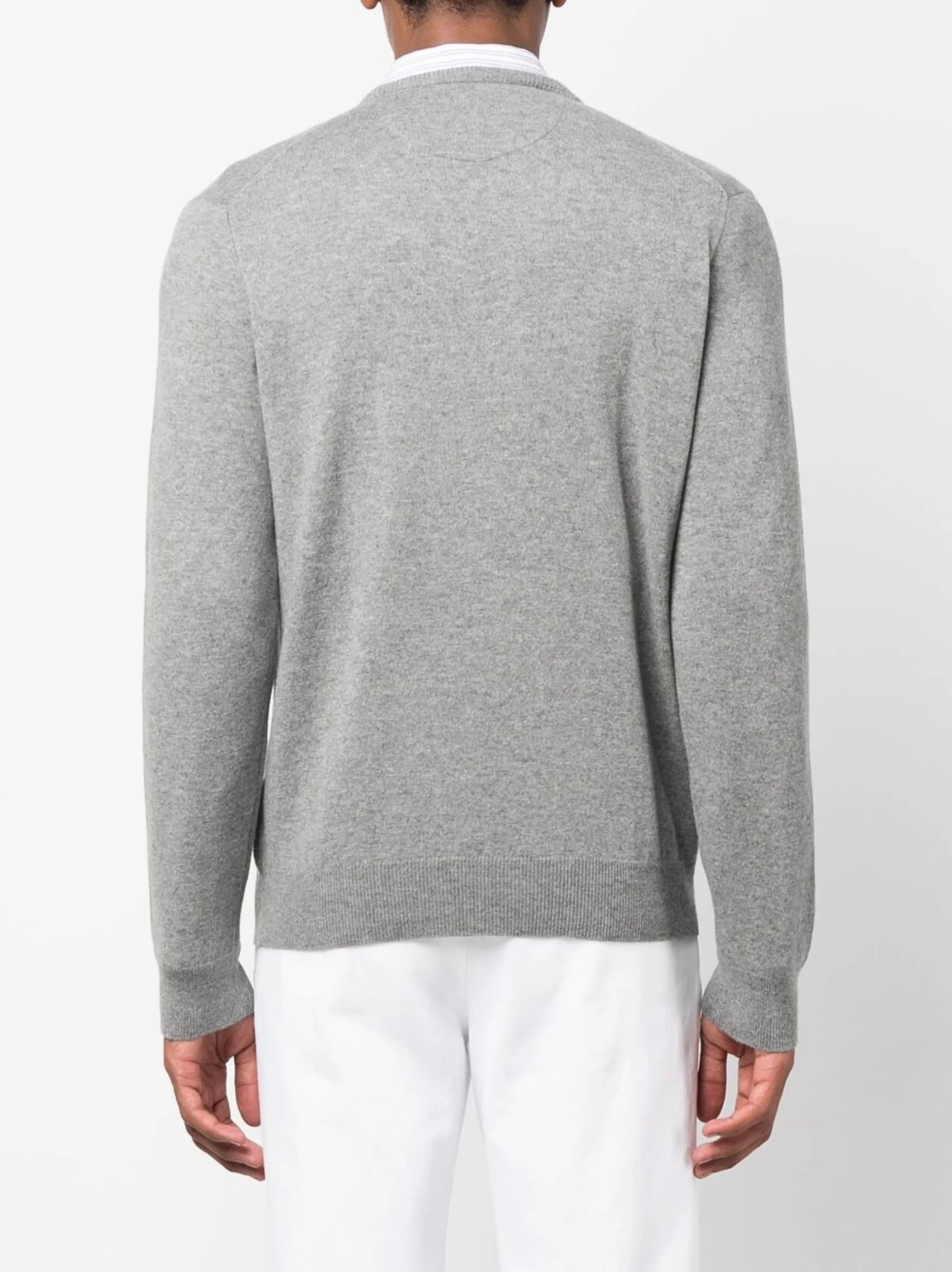 Polo Ralph Lauren o1s22i1n0125 Crewneck Wool Sweater in Grey Size US S / EU 44-46 / 1 - 3 Thumbnail