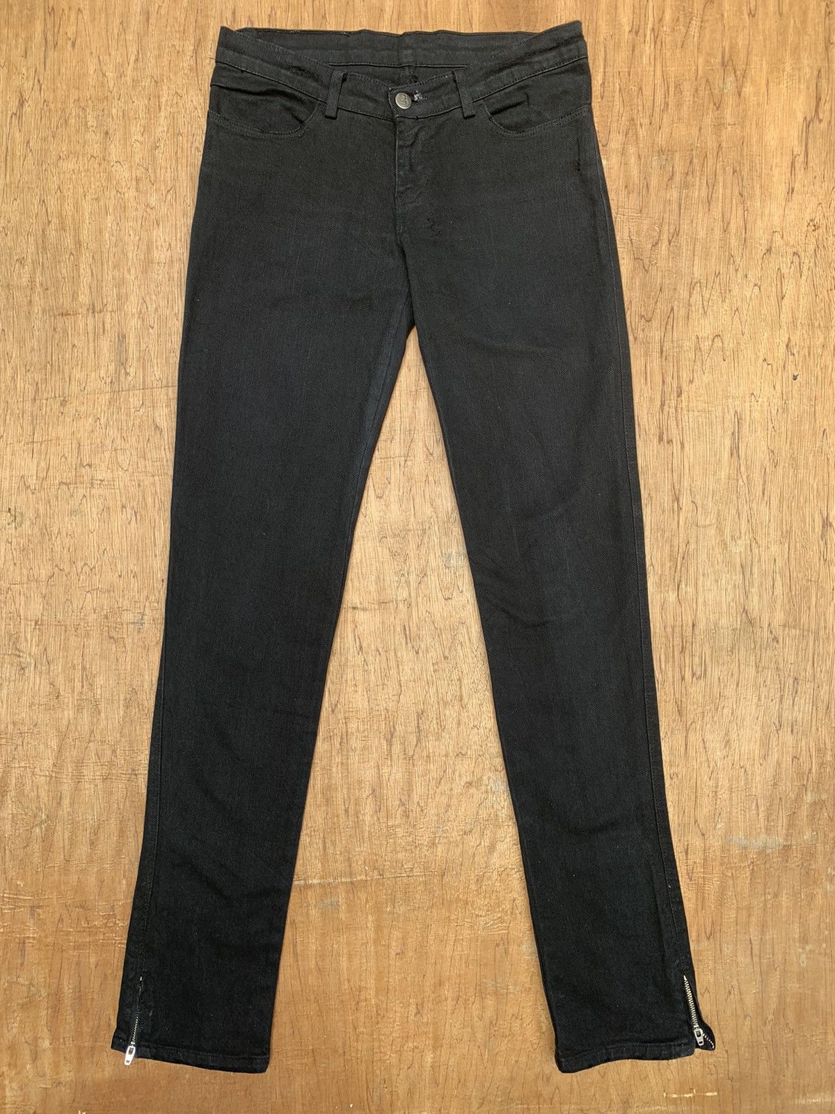 Ksubi Vintage Tsubi Before Ksubi Black Skinny Jeans Pants Size 29" - 6 Thumbnail