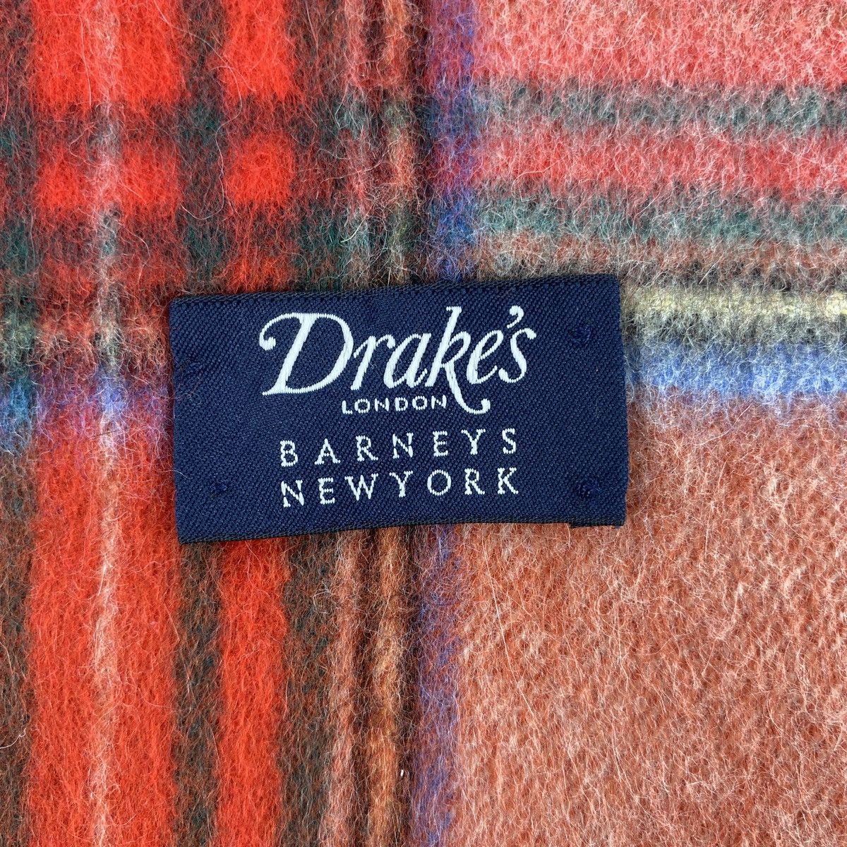 Barneys New York × Drake's Drakes X Barneys New York Scarf # Muffler # Neckwear # D657 Size ONE SIZE - 2 Thumbnail