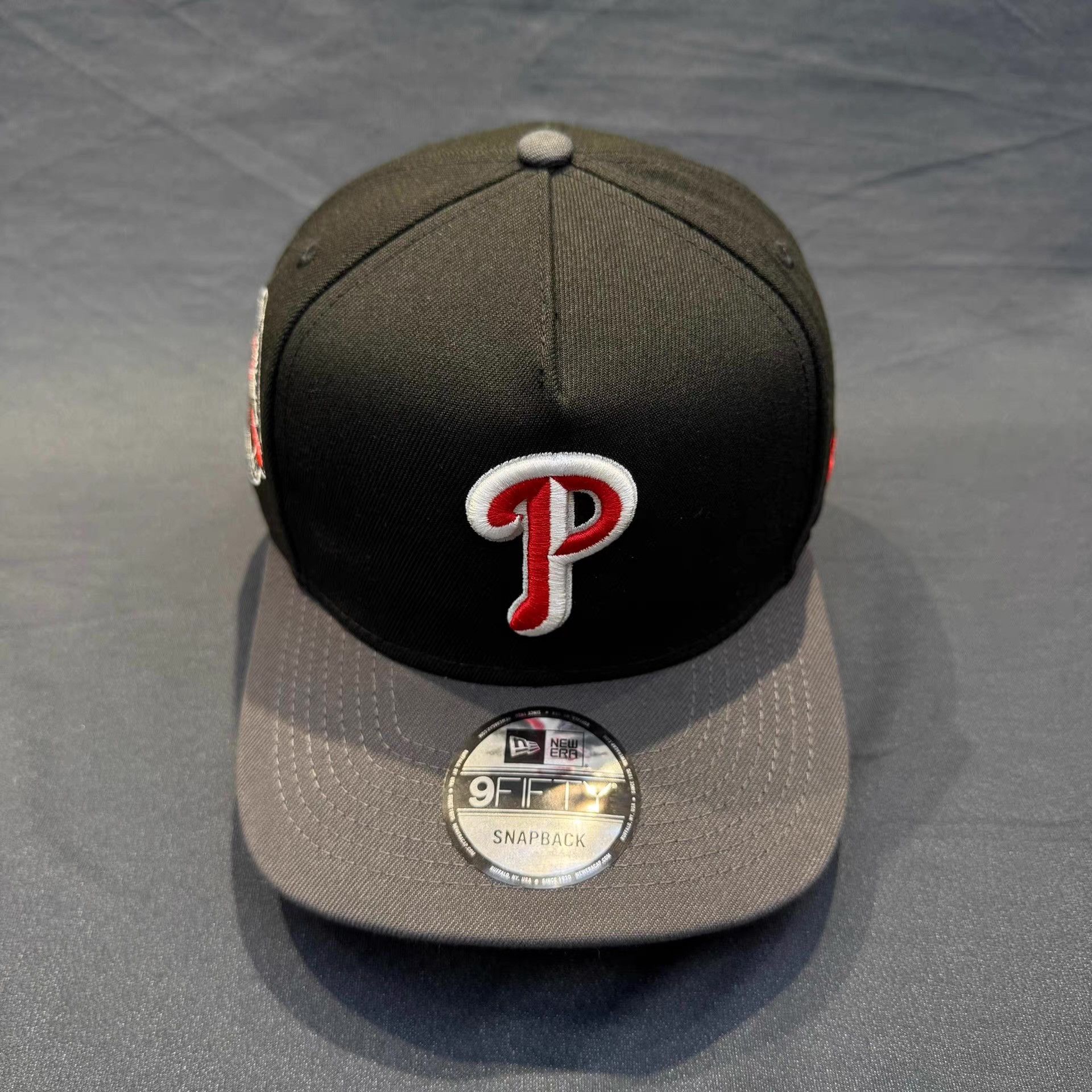 New Era New Era Baseball Cap Flat Brim Hat Q5 Size ONE SIZE - 2 Thumbnail