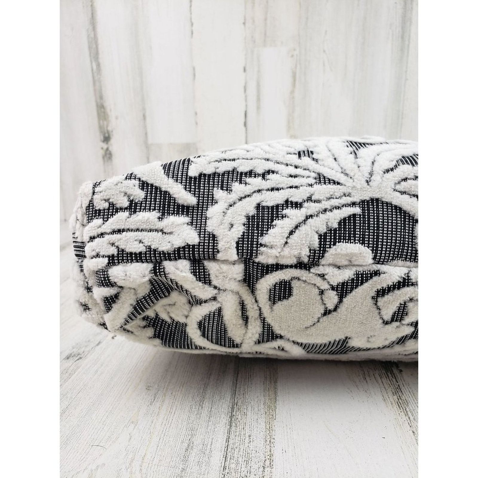 Other Black White Paisley Polka Dot Tote Bag Shoulder Purse Size ONE SIZE - 7 Thumbnail