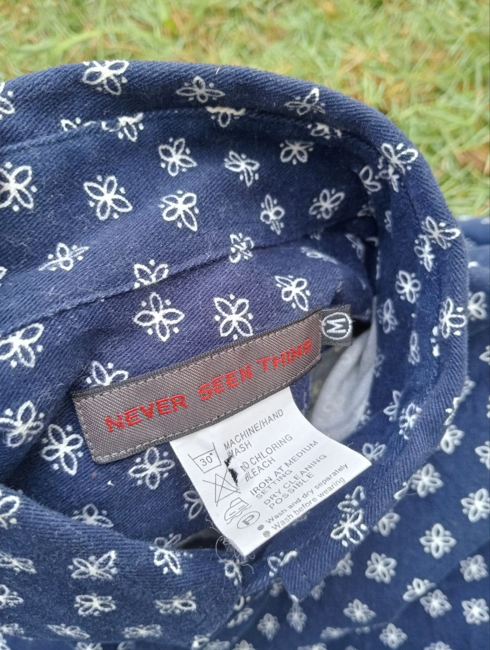 Japanese Brand Japanese Never Seen Thing Flannel Shirt Size US M / EU 48-50 / 2 - 5 Thumbnail