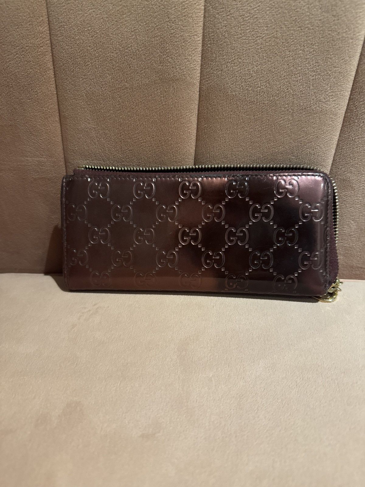 Gucci Gucci Guccissima heart wallet Size ONE SIZE - 3 Thumbnail