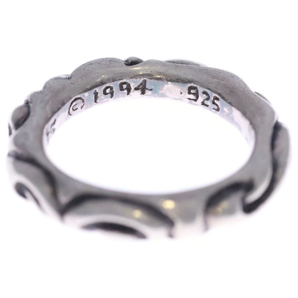 Chrome Hearts Chrome Hearts Scroll Band Silver Ring Size ONE SIZE - 6 Thumbnail