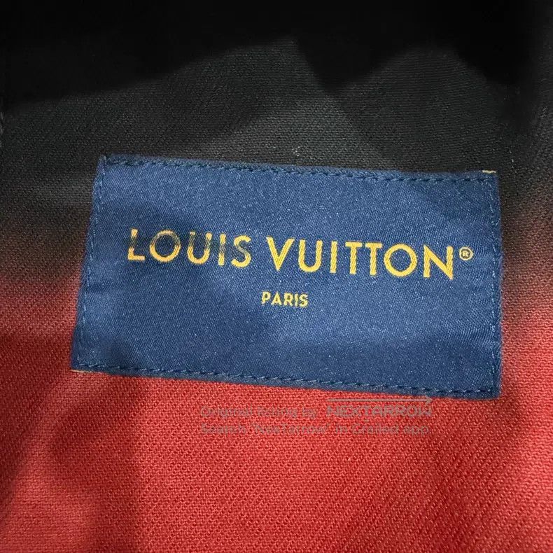 Louis Vuitton Louis Vuitton Black and red rendered embroidered presbyopi Size US M / EU 48-50 / 2 - 4 Thumbnail