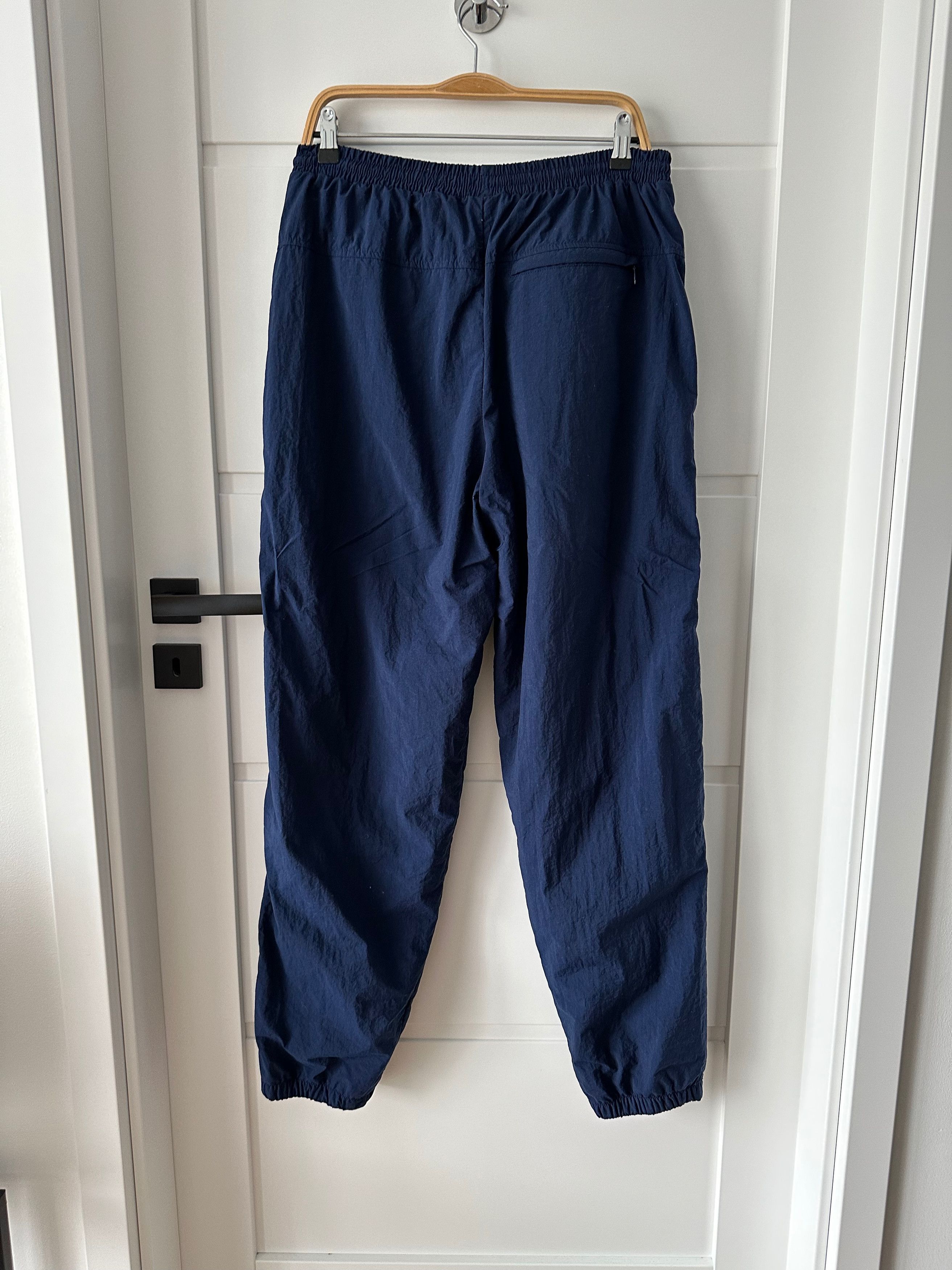 Vintage 90's NIKE vintage nylon navy track pants drill swoosh Size US 32 / EU 48 - 6 Thumbnail