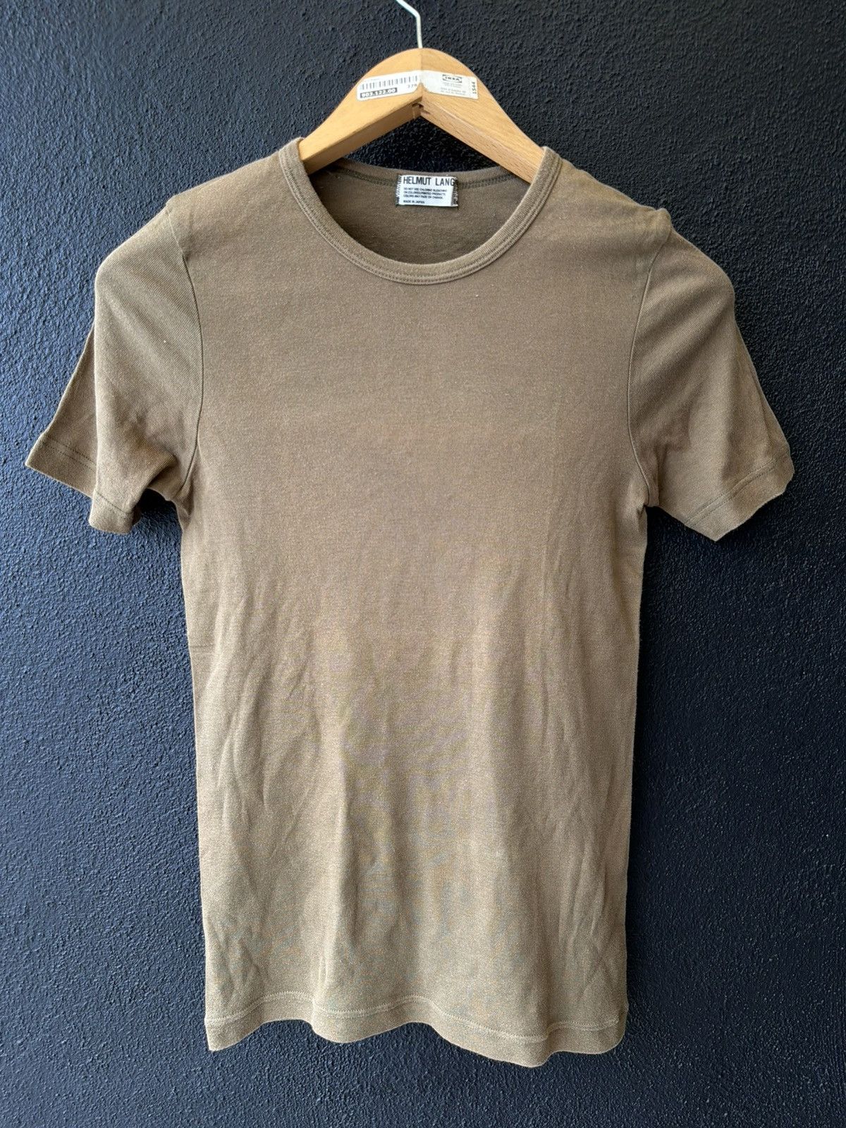 Helmut Lang Vintage Helmut Lang Ribbed Tee Bundle (2 pcs) – Navy & Brown Size US S / EU 44-46 / 1 - 7 Thumbnail