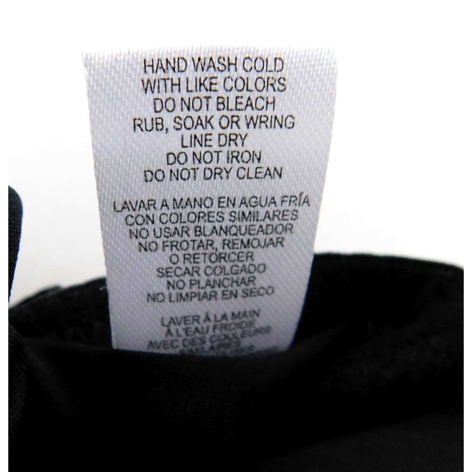 Vintage Bobbie Brooks 34C Black Microfiber Racerback Push Up Underwire Bra Demi Cup Front Closure Straps Adjustable Padded Size ONE SIZE - 7 Thumbnail