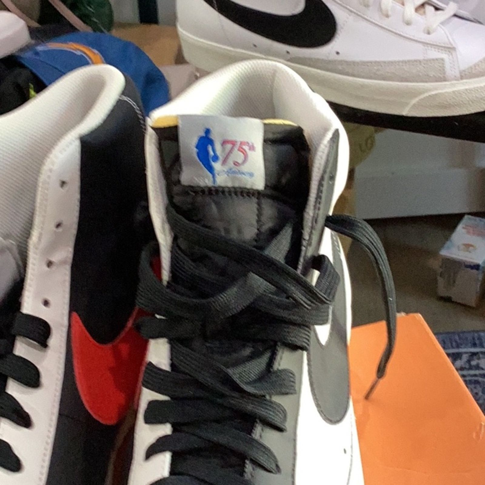 Nike NIKE - NBA x Blazer Mid '77 EMB '75th -Trail Blazers' SZ 14 Size US 14 / EU 47 - 7 Thumbnail