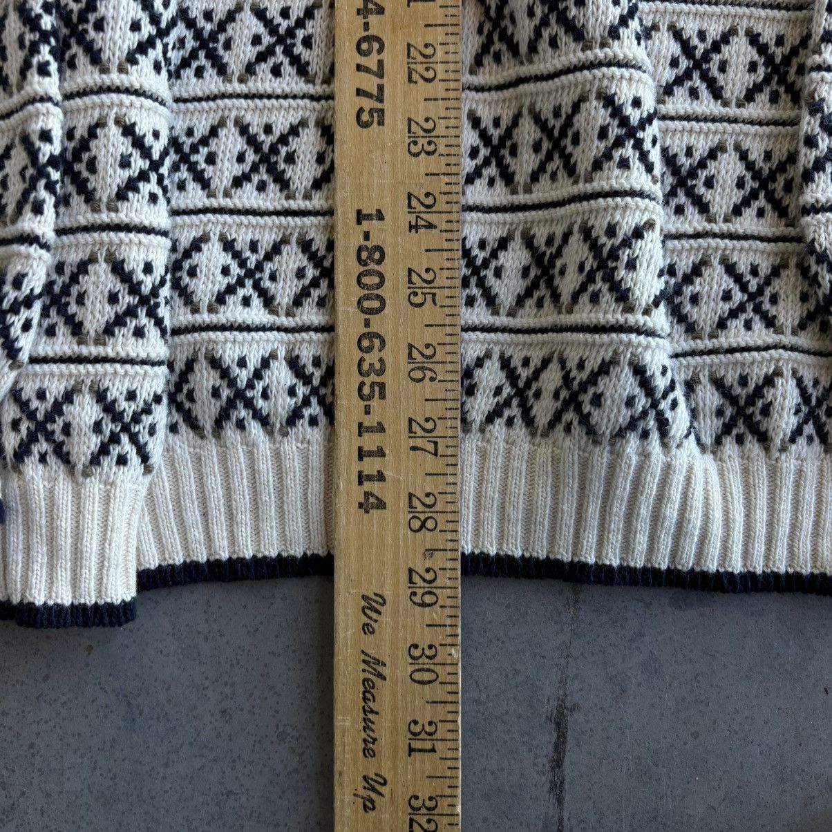 Trader Bay Vintage 80's Trader Bay Knit Sweater coogi Style Pattern Size US L / EU 52-54 / 3 - 5 Thumbnail