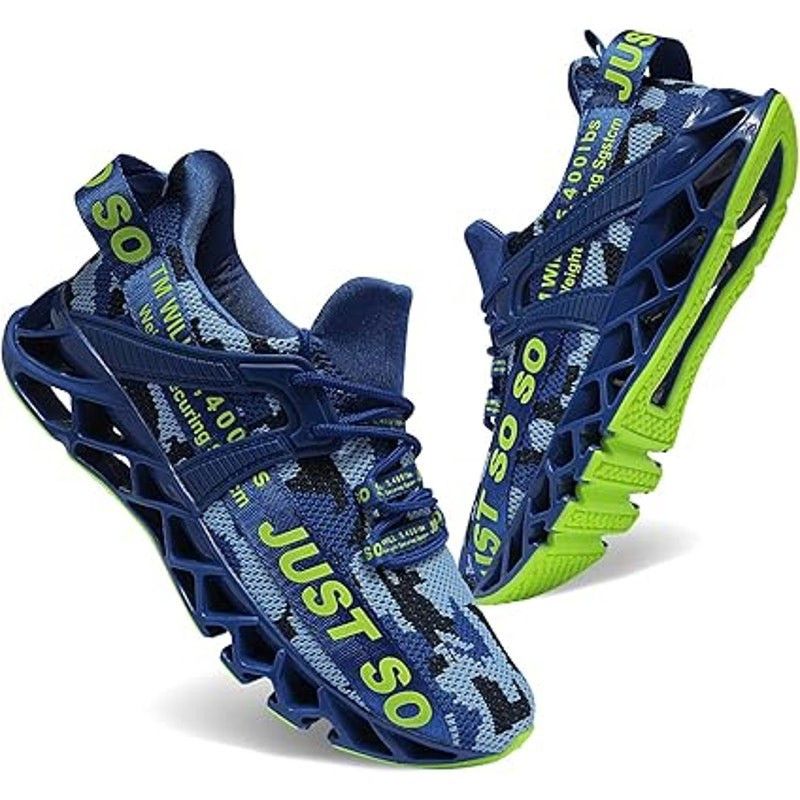 Other Cokafil Men's Size 8 Blue Lace-Up Athletic Shoes Size US 8 / EU 41 - 1 Thumbnail
