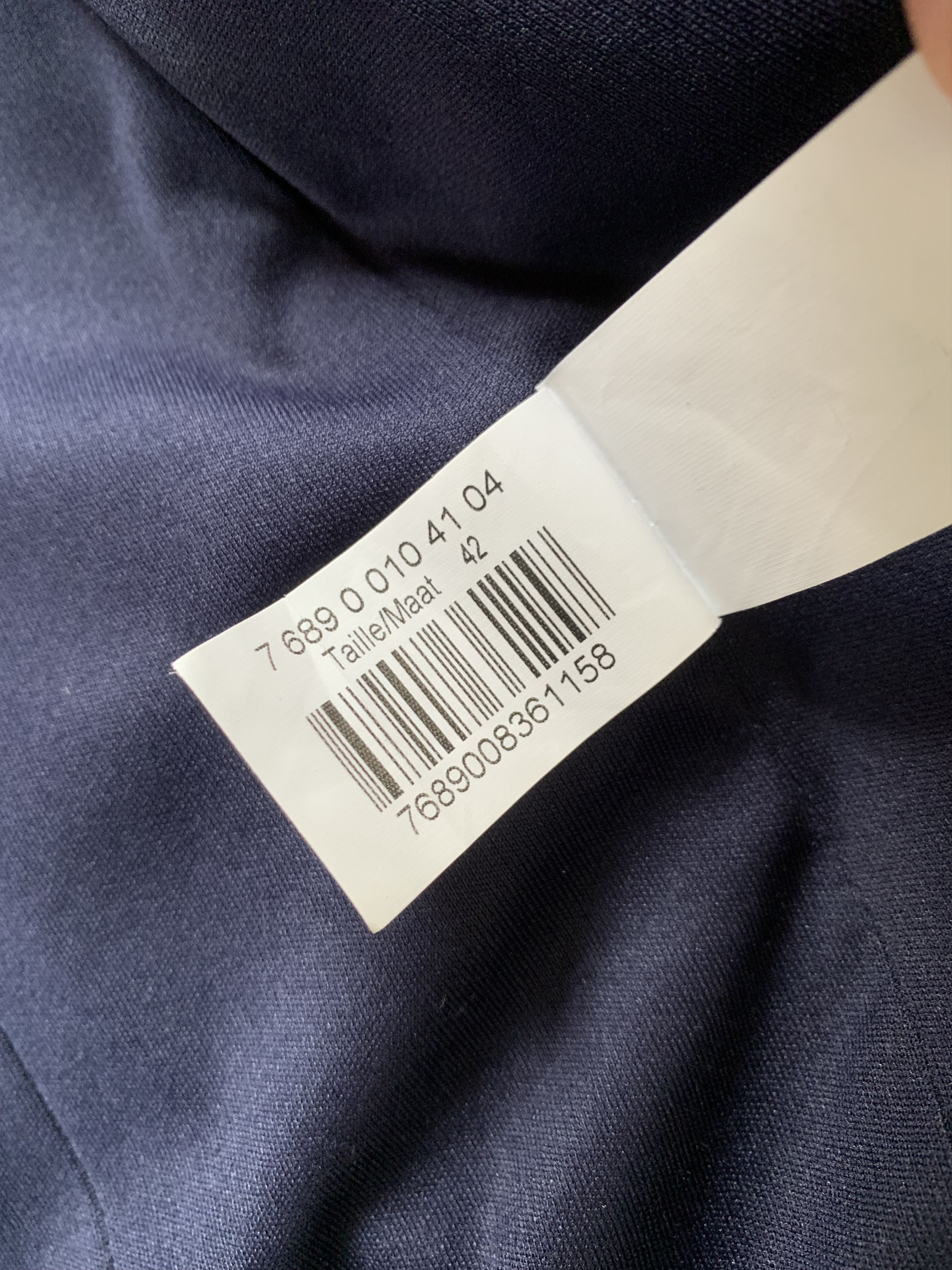 Other Armand Thiery Light Navy Blue Biker Jacket Size M / US 6-8 / IT 42-44 - 8 Thumbnail