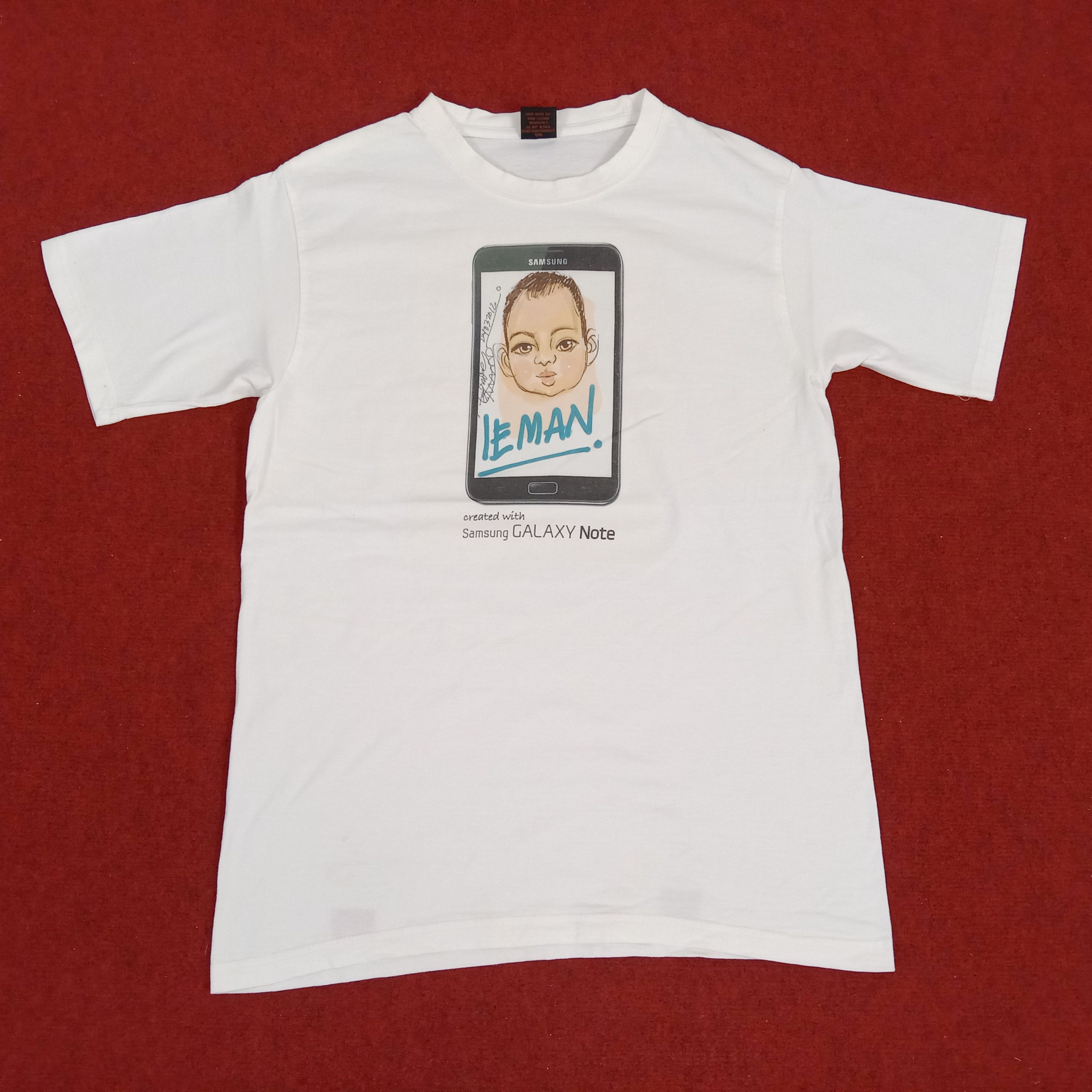 Samsung × Vintage Samsung Galaxy Note Center Logo Promo Tshirt Size US M / EU 48-50 / 2 - 1 Thumbnail