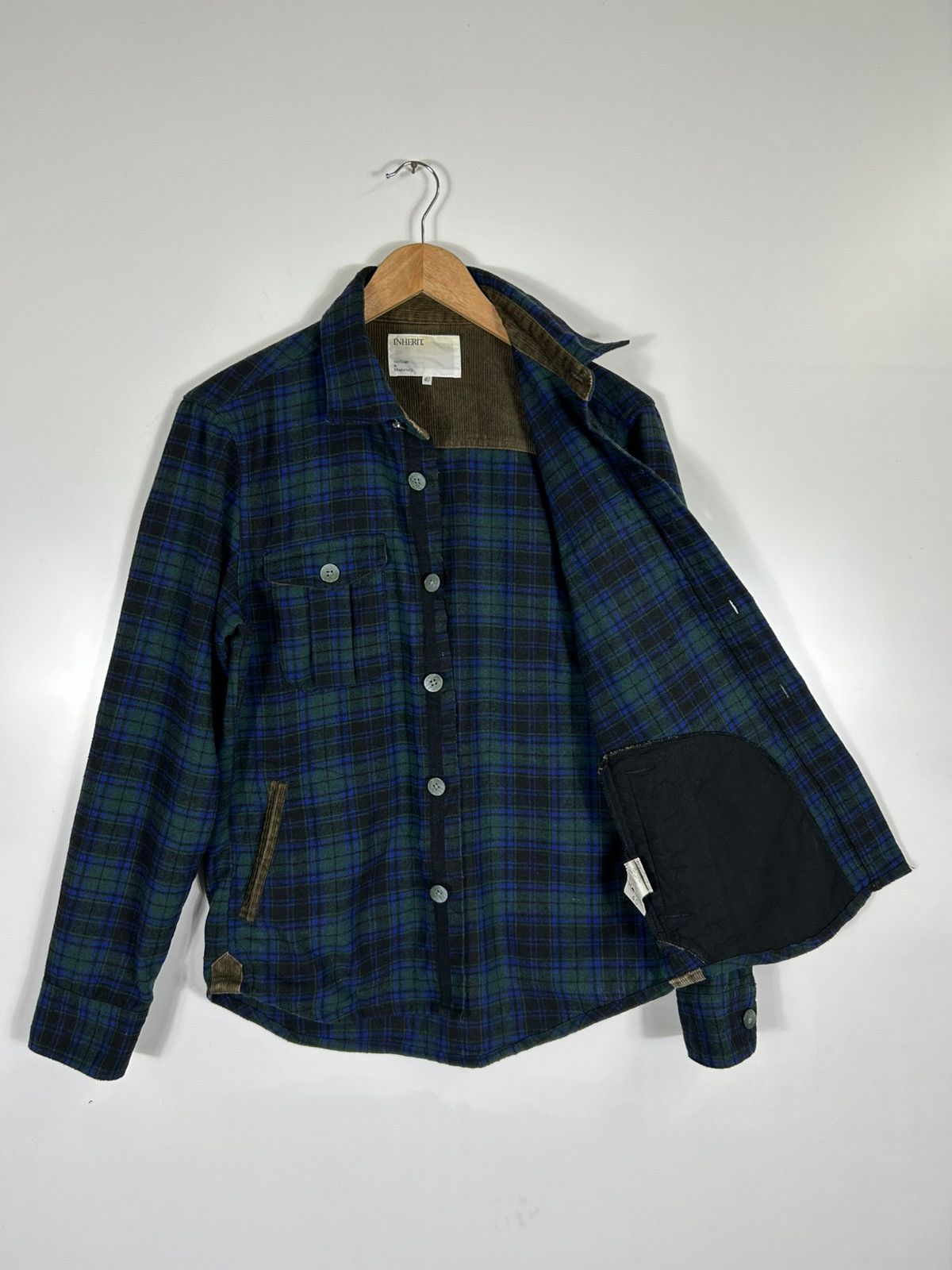 Japanese Brand 🔥Inherit Workwear Style Flannel Button Chore Shirt Jacket Size US S / EU 44-46 / 1 - 9 Thumbnail