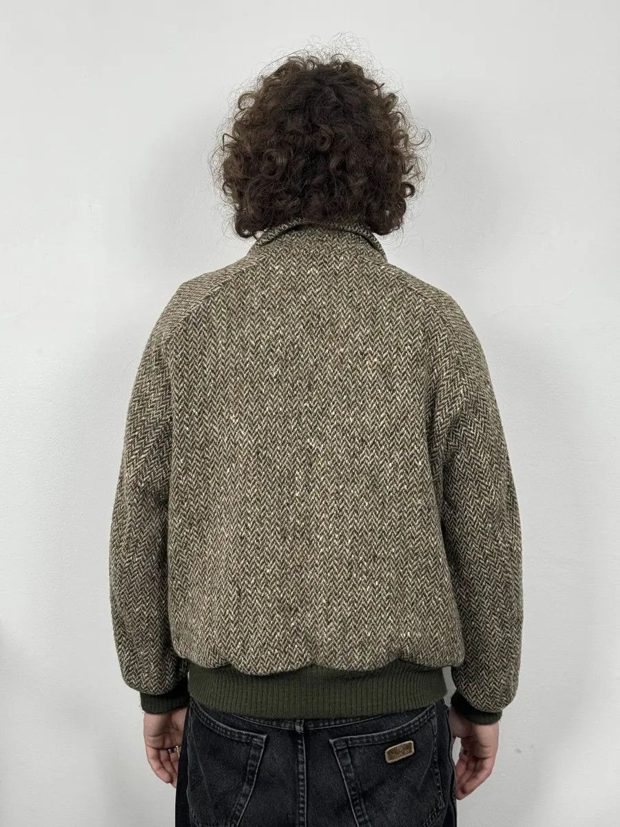 Burberry 2000s Burberry Grey Wool Aviator Bomber Jacket Size US M / EU 48-50 / 2 - 4 Thumbnail