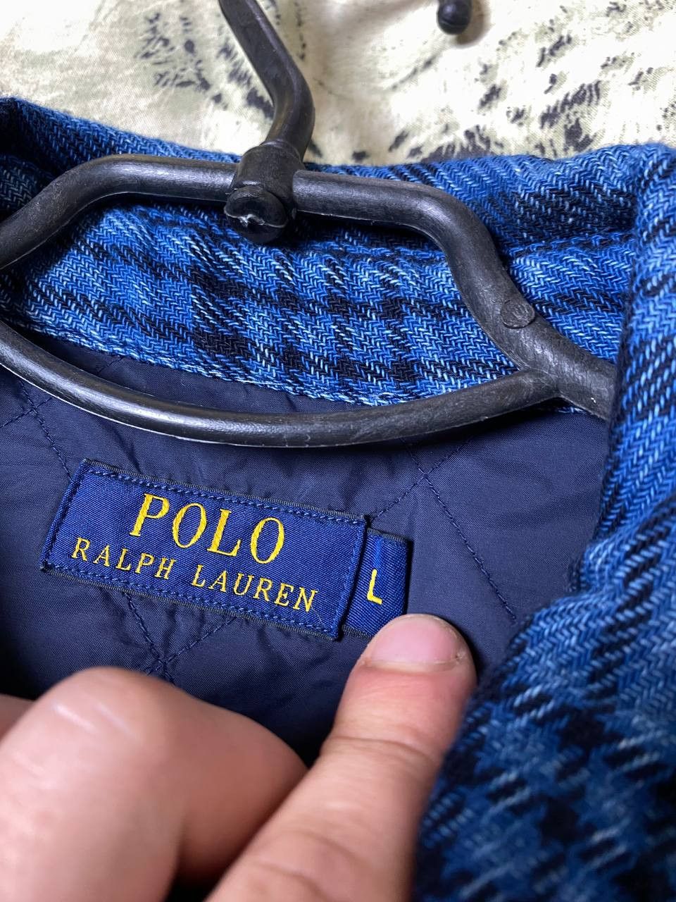 Polo Ralph Lauren × Vintage Polo Ralph Lauren Plaid Button Up Long Sleeve Size US L / EU 52-54 / 3 - 2 Thumbnail