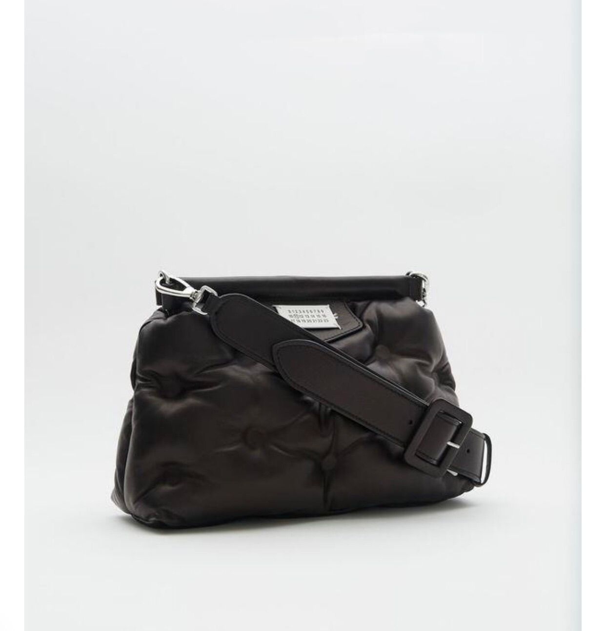 Maison Margiela o1bcso1str0526 Size: OS/ Glam Slam Classique Small Bag Black Size ONE SIZE - 1 Thumbnail