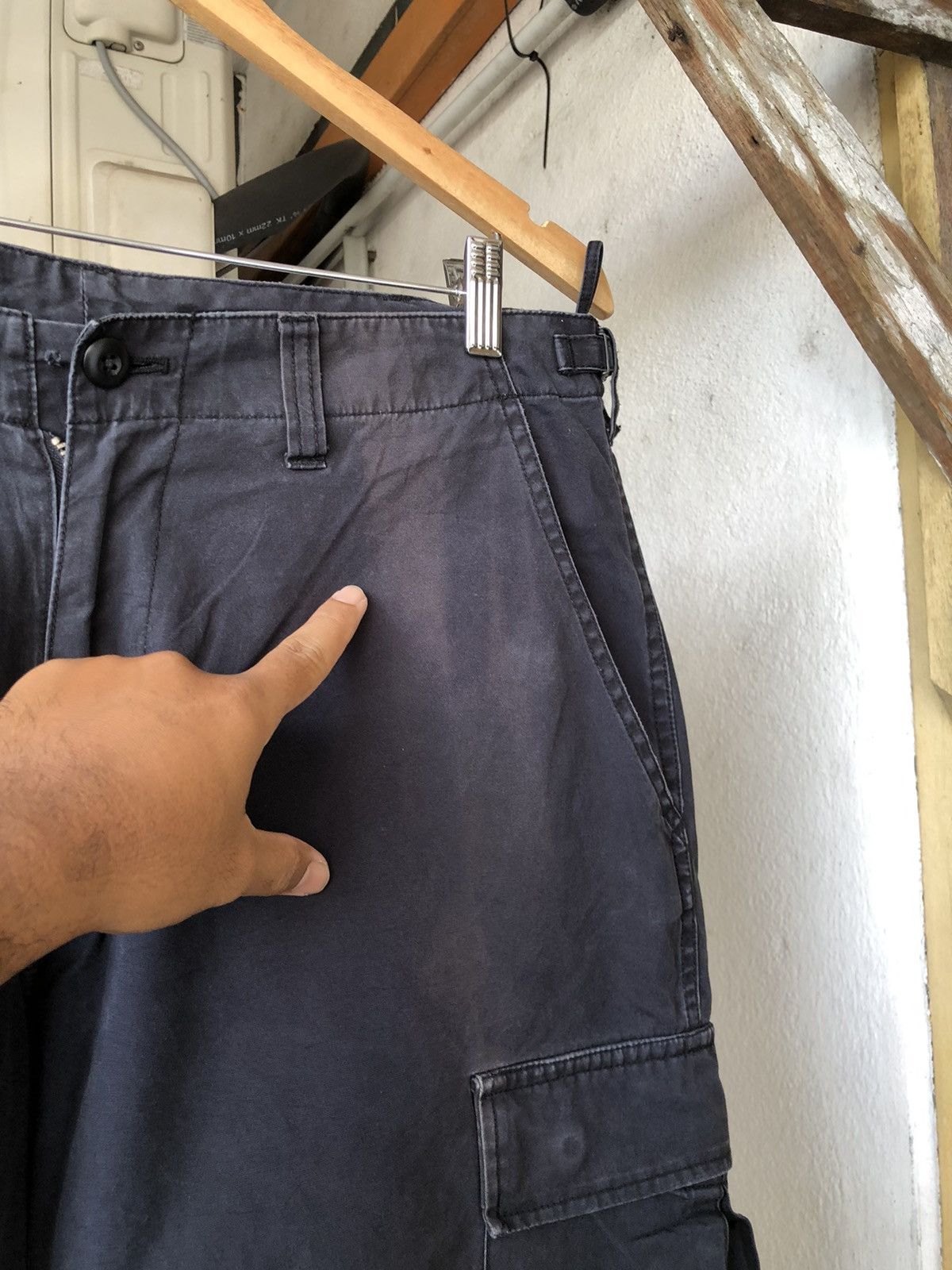 Wtaps Vintage Wstap Tactical Distressed Cargo Pants Size US 35 - 5 Thumbnail