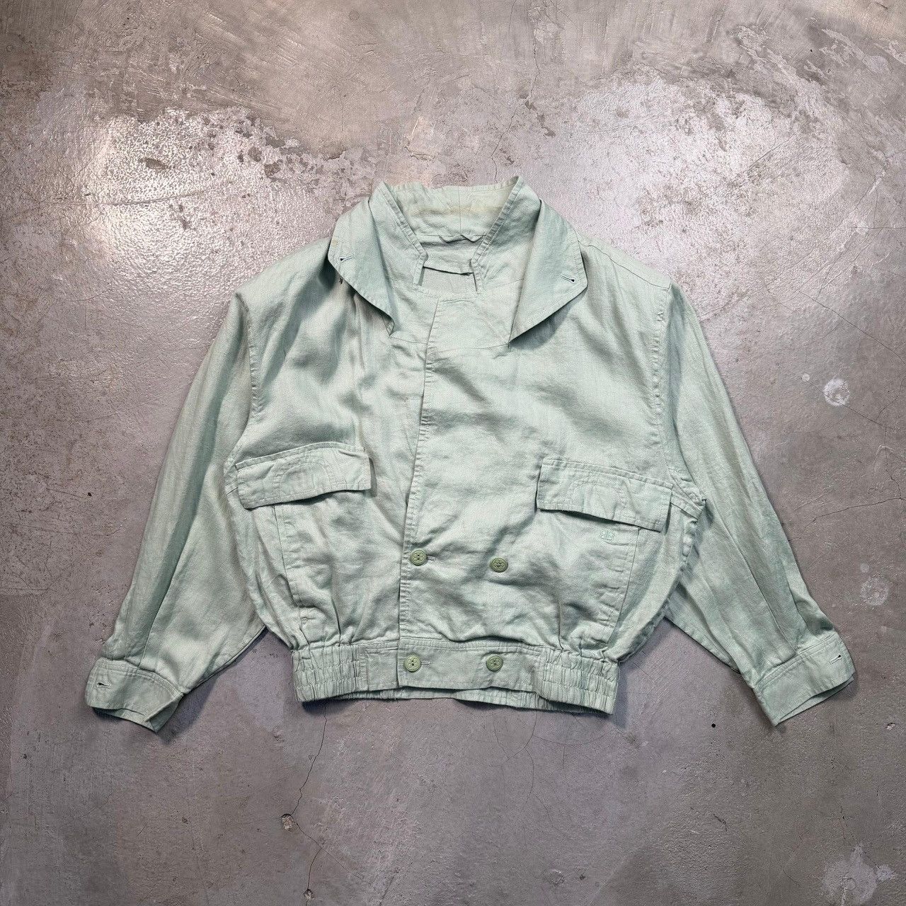 Balenciaga Vintage BALENCIAGA Sport Paris Bomber Jacket Size US M / EU 48-50 / 2 - 1 Thumbnail