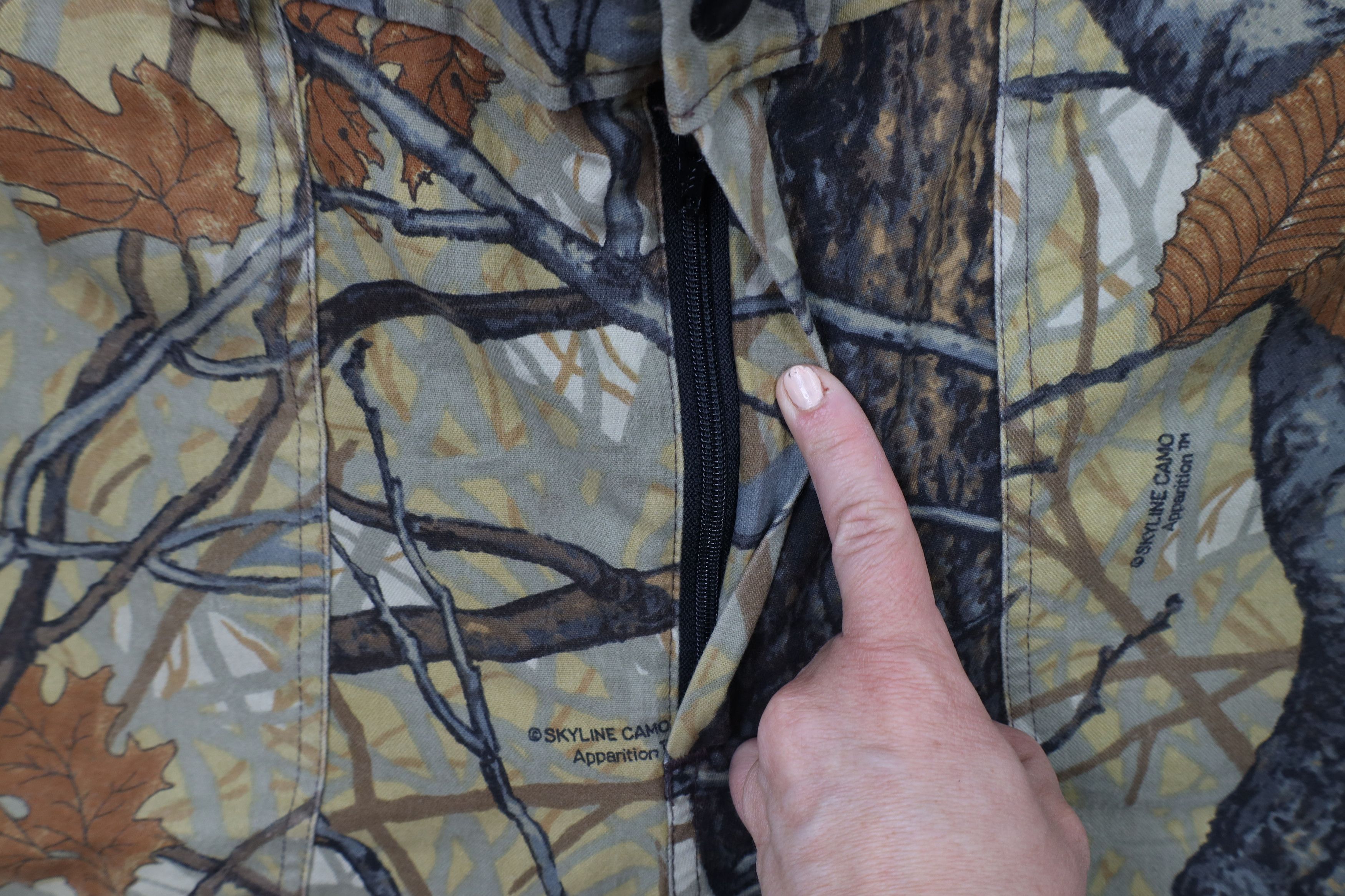 Vintage Vintage 90s Streetwear Camouflage Apparition Wide Leg Pants Size US 38 / EU 54 - 6 Thumbnail