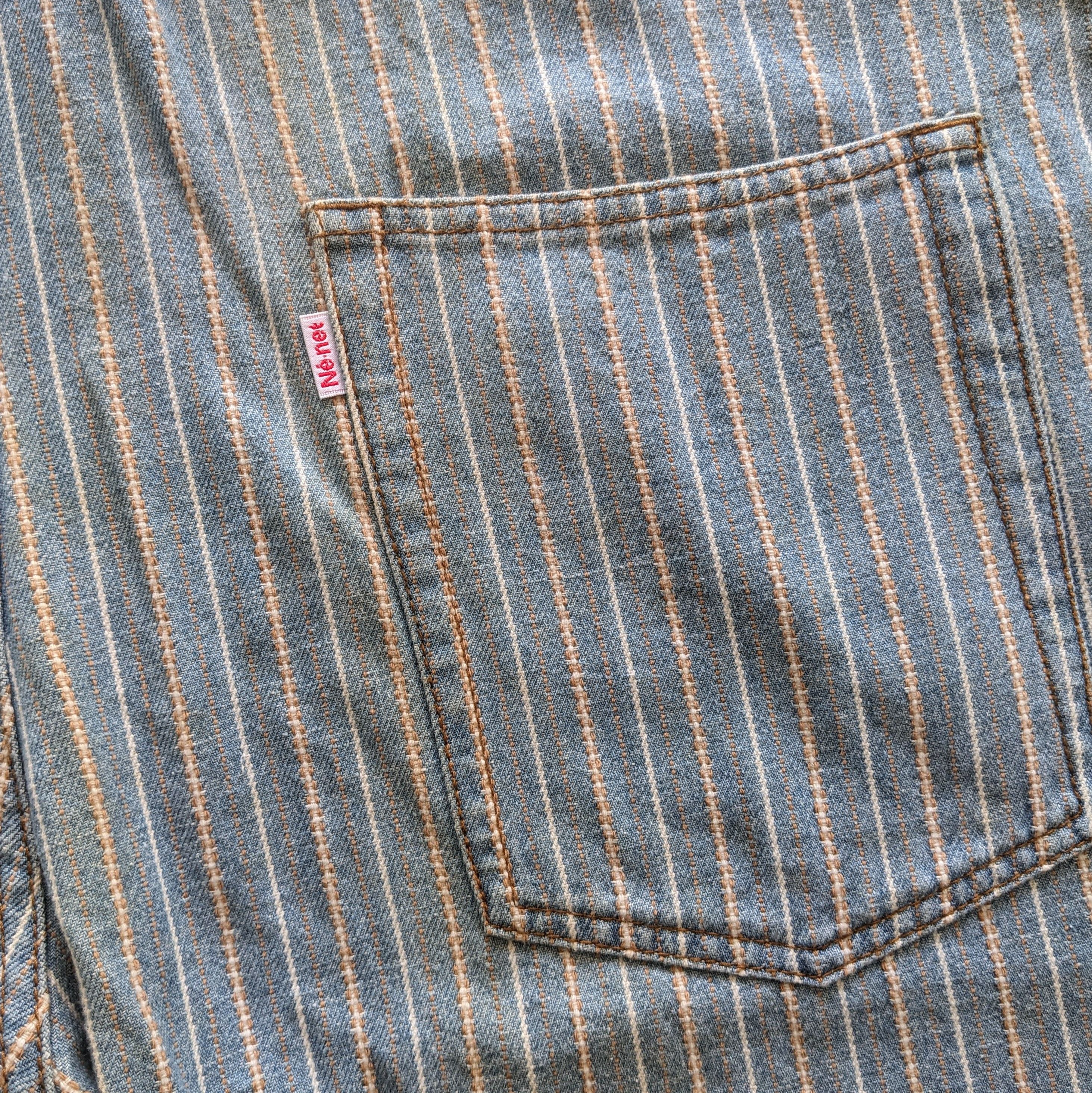 Issey Miyake Vintage NE-NET by Issey Miyake Japanese Brand Overall Jacket Size US 38 / EU 54 - 5 Thumbnail