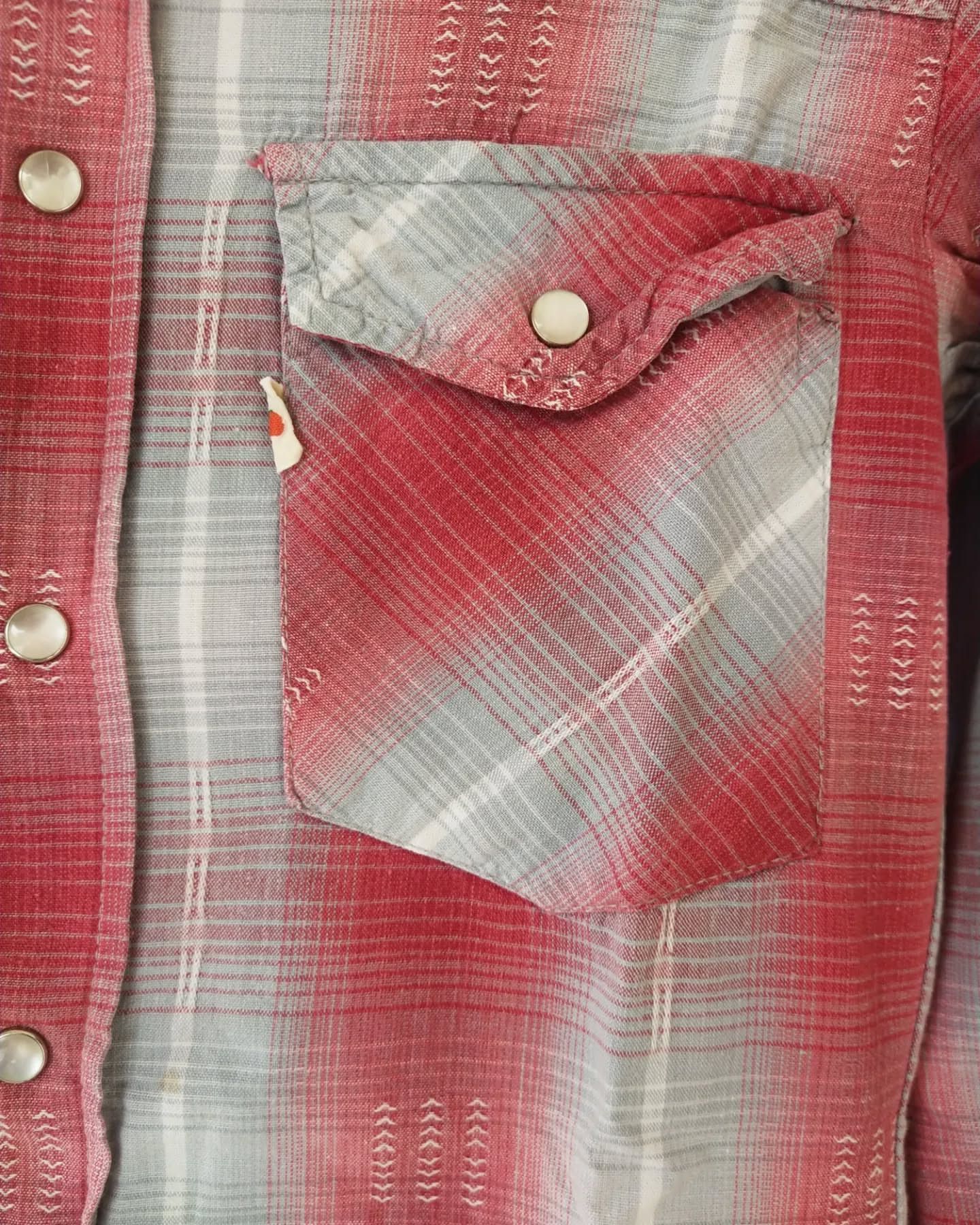 Edwin 70s Edwin Ranch & Western Plaid Vintage Shirt Size US S / EU 44-46 / 1 - 2 Thumbnail