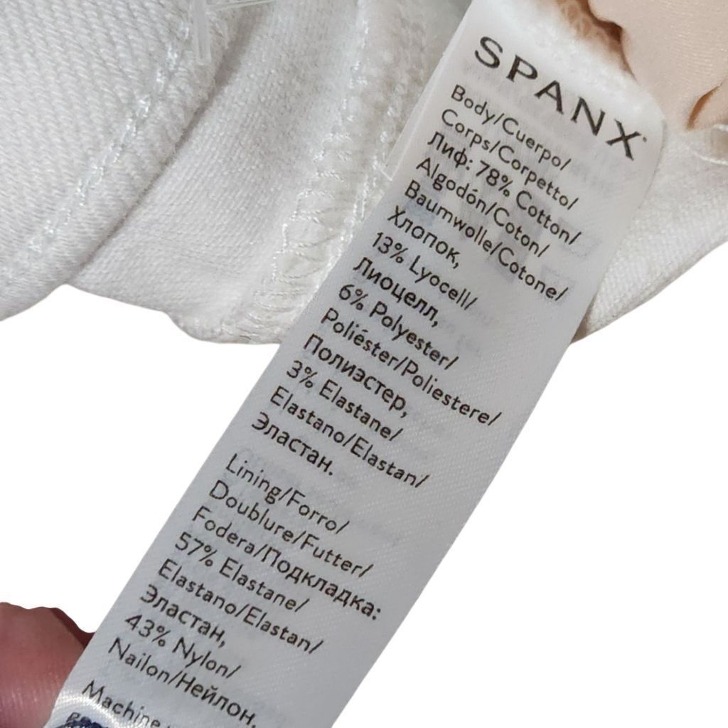 Spanx Women's SPANX Jeans White Distressed Size S Size 28" / US 6 / IT 42 - 5 Thumbnail