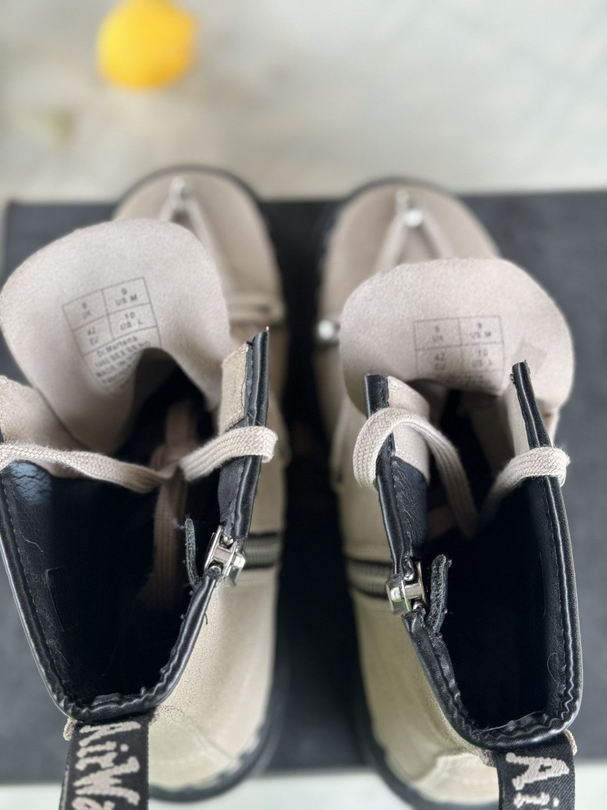Dr. Martens × Rick Owens Rick Owens Dr. Martens 1460 Bex Suede Lace Up Boot Size US 9 / EU 42 - 6 Thumbnail