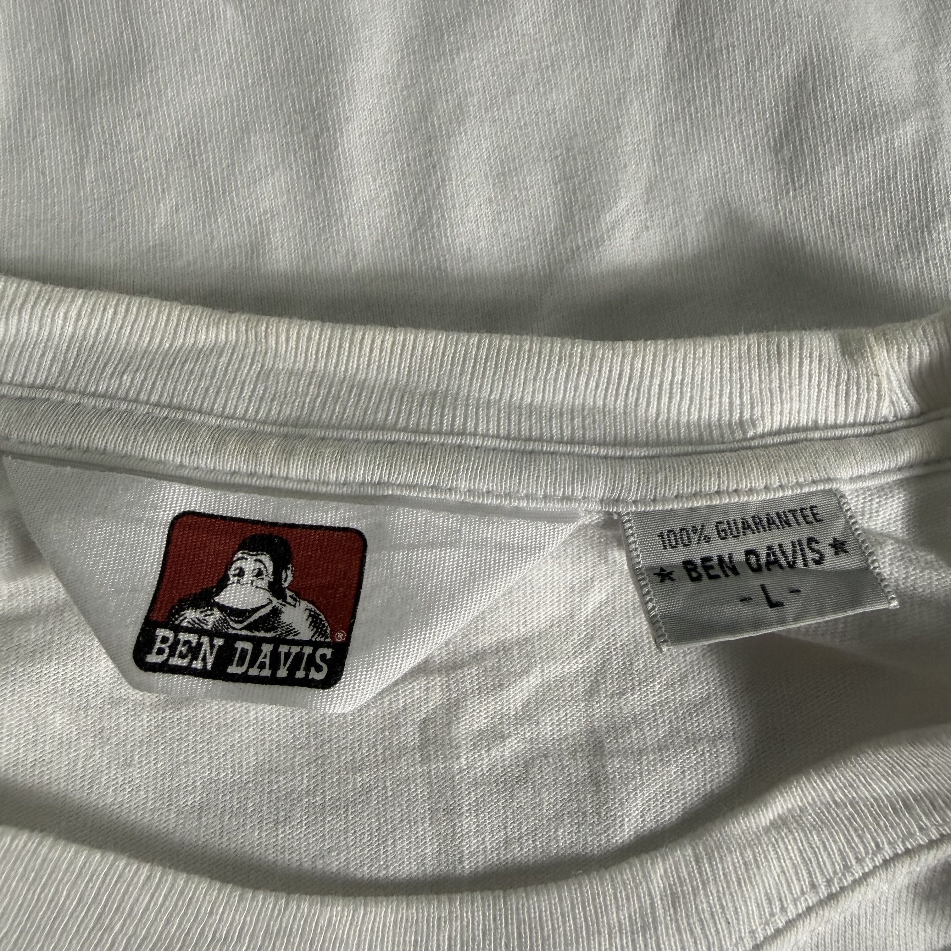 Ben Davis 🔥RARE🔥VIntage Ben Davis Streetwear Single Pocket T-shirt Size US L / EU 52-54 / 3 - 4 Thumbnail
