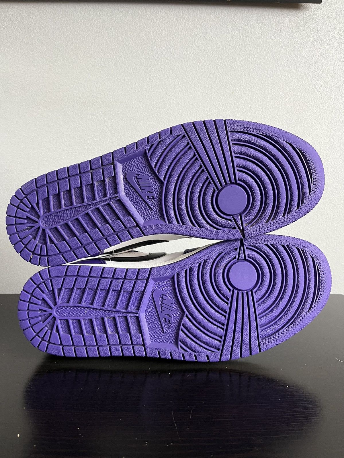 Jordan Brand Air Jordan 1 Low Court Purple Size US 10 / EU 43 - 5 Thumbnail