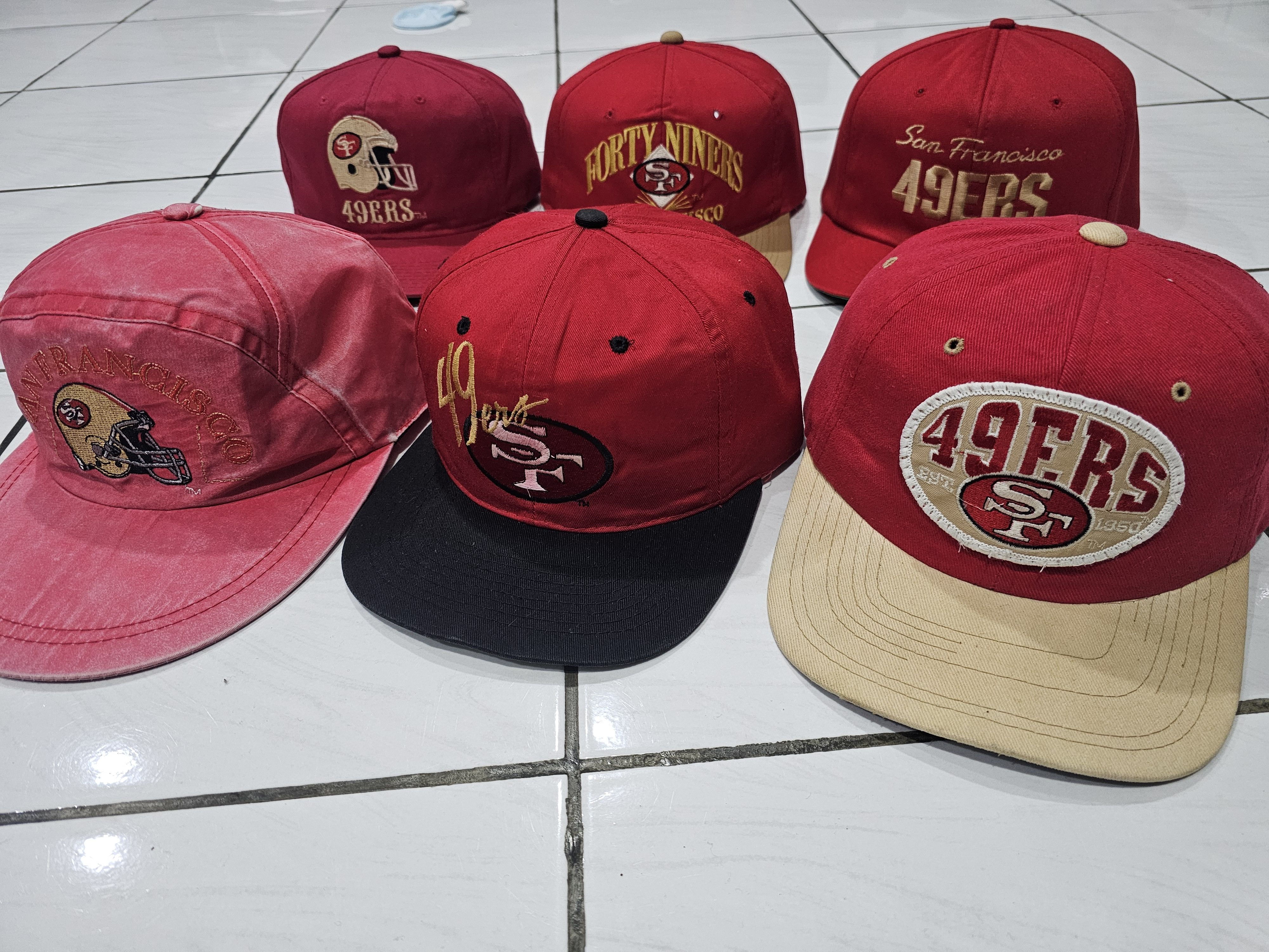 NFL 6 pcs Vintage San Francisco 49ers Size ONE SIZE - 3 Thumbnail