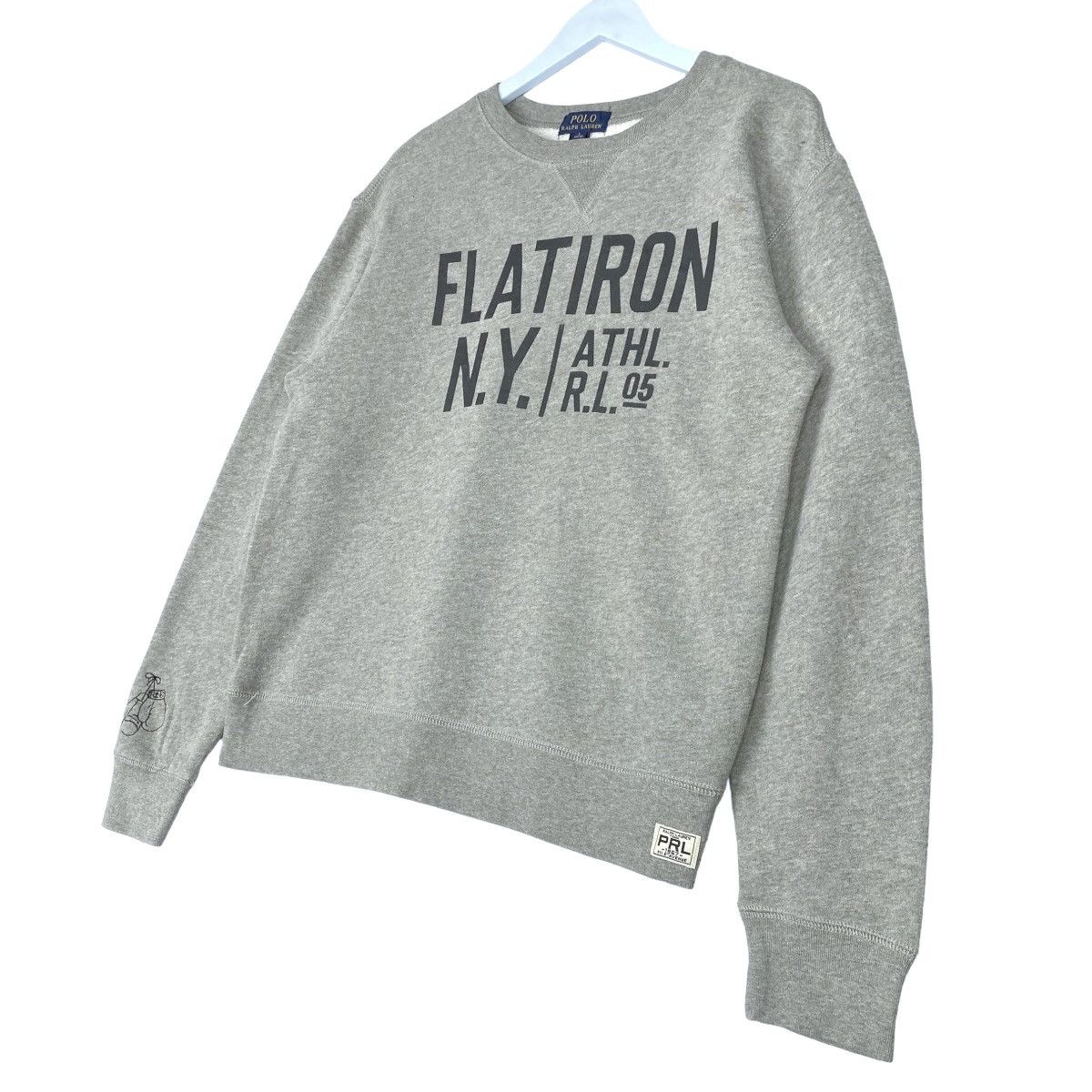 Polo Ralph Lauren × Vintage Vintage Ralph Lauren Flatiron Full Print Crewneck Sweatshirt Size US L / EU 52-54 / 3 - 2 Thumbnail