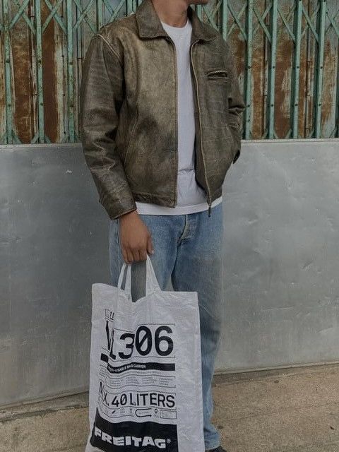 Genuine Leather × Japanese Brand Park Miller leather jaeket y2k Size US M / EU 48-50 / 2 - 11 Thumbnail