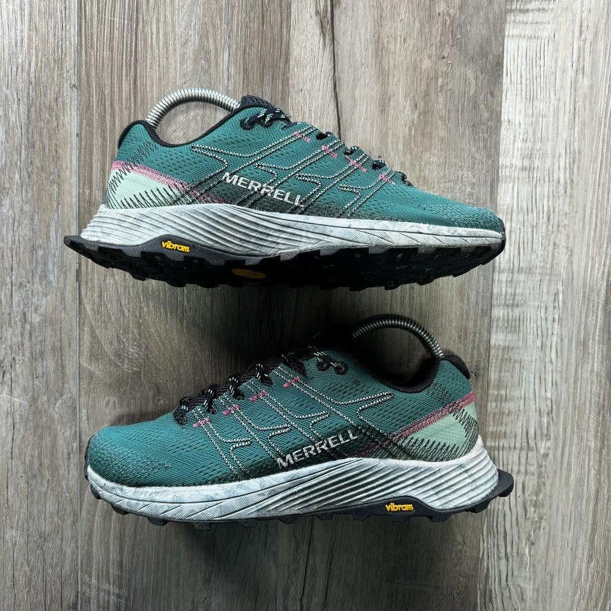 Merrell MERRELL • VIBRAM WMNS Moab Flight "Teal" (6M) Size US 6 / EU 39 - 2 Thumbnail
