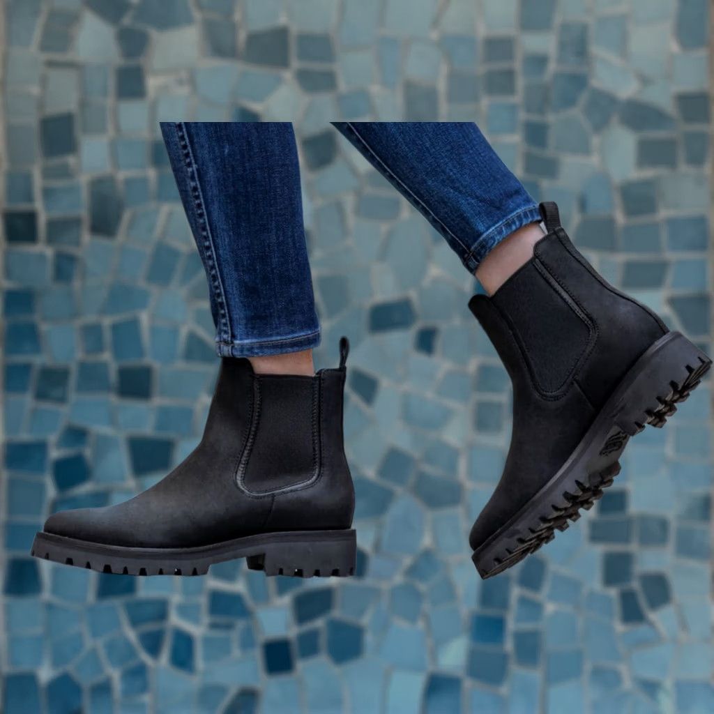 Thursday Boot Company Thursday Boot Co. Legend Chelsea Black Matte Leather Lug Sole Womens US 7 Size US 7 / IT 37 - 1 Thumbnail