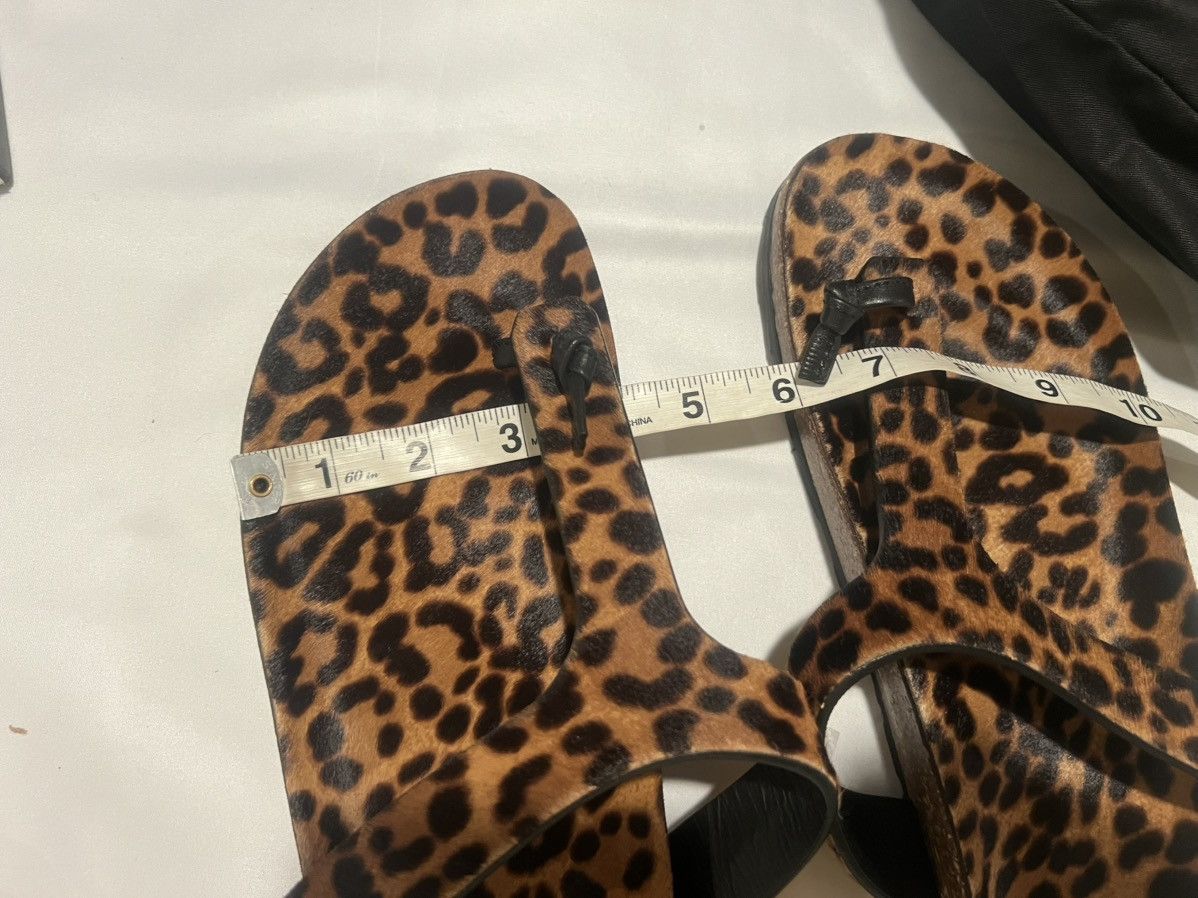 Saint Laurent Paris Saint laurent mens leopard print slides. 44/11 Size US 11 / EU 44 - 6 Thumbnail