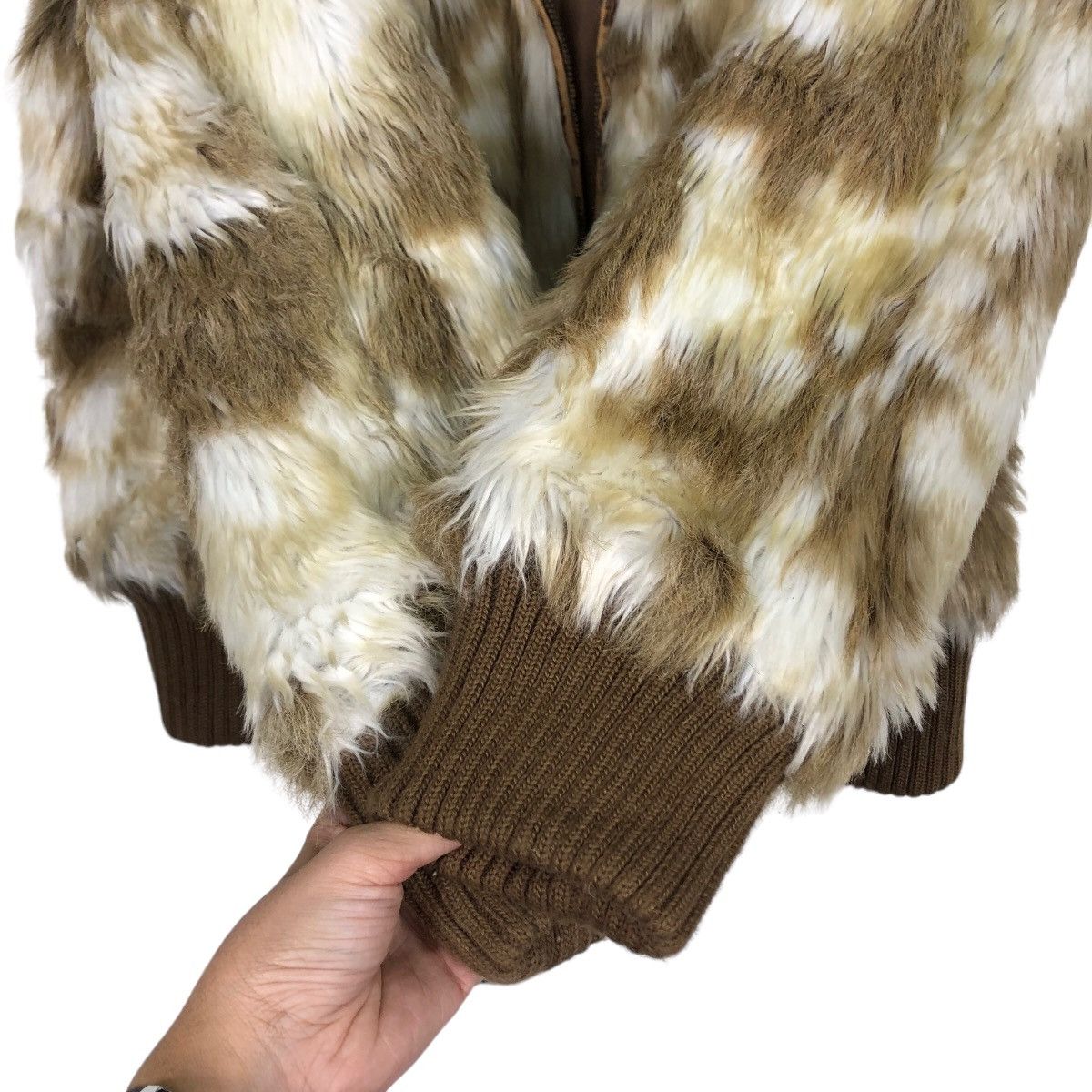 Japanese Brand 🔥Vtg Bomber Jacket Jinnee Mink Fur Inspire Issey Miyake Size US L / EU 52-54 / 3 - 14 Thumbnail