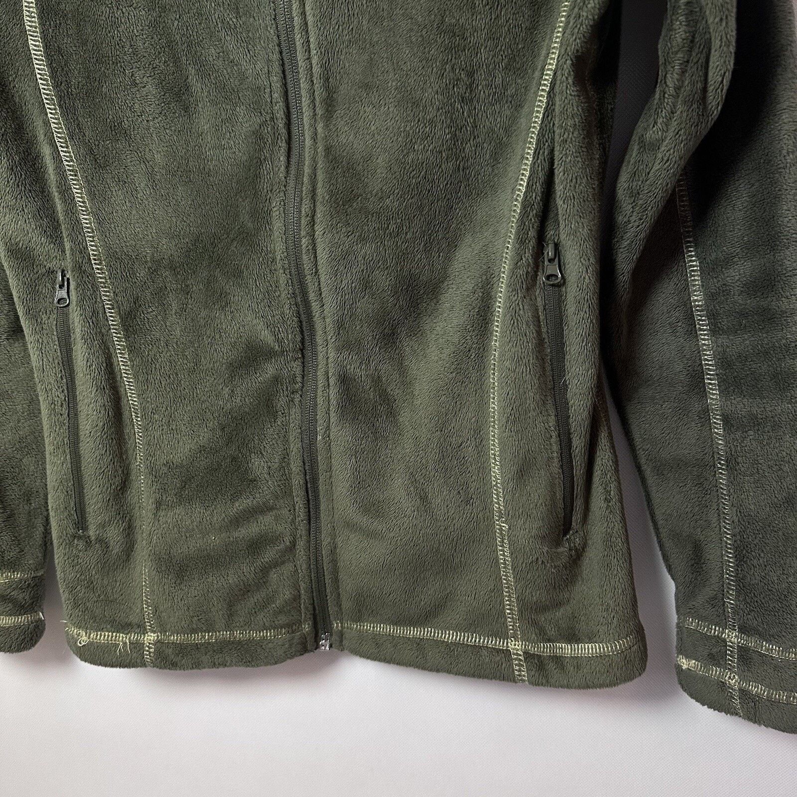 Other Predator Jacket Small Green Fleece Fuzzy Outdoors Gorp Size S / US 4 / IT 40 - 7 Thumbnail