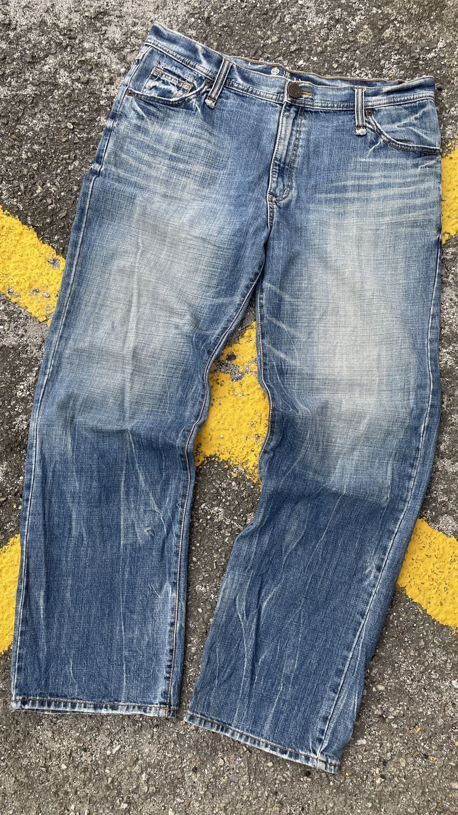 Japanese Brand × Jean × Vintage Vintage Rare Oniarai Jeans Denim Japan Size US 39 - 3 Thumbnail