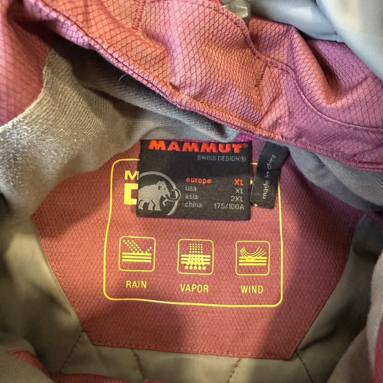 Mammut Mammut Robella HS Jacket Women's XL Purple Pink Full Zip Size XL / US 12-14 / IT 48-50 - 9 Thumbnail