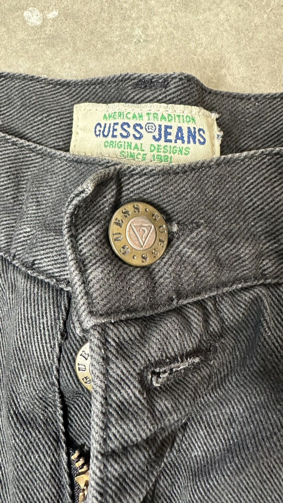 Guess VINTAGE GUESS DENIM PANT WELL WORN Size US 32 / EU 48 - 7 Thumbnail