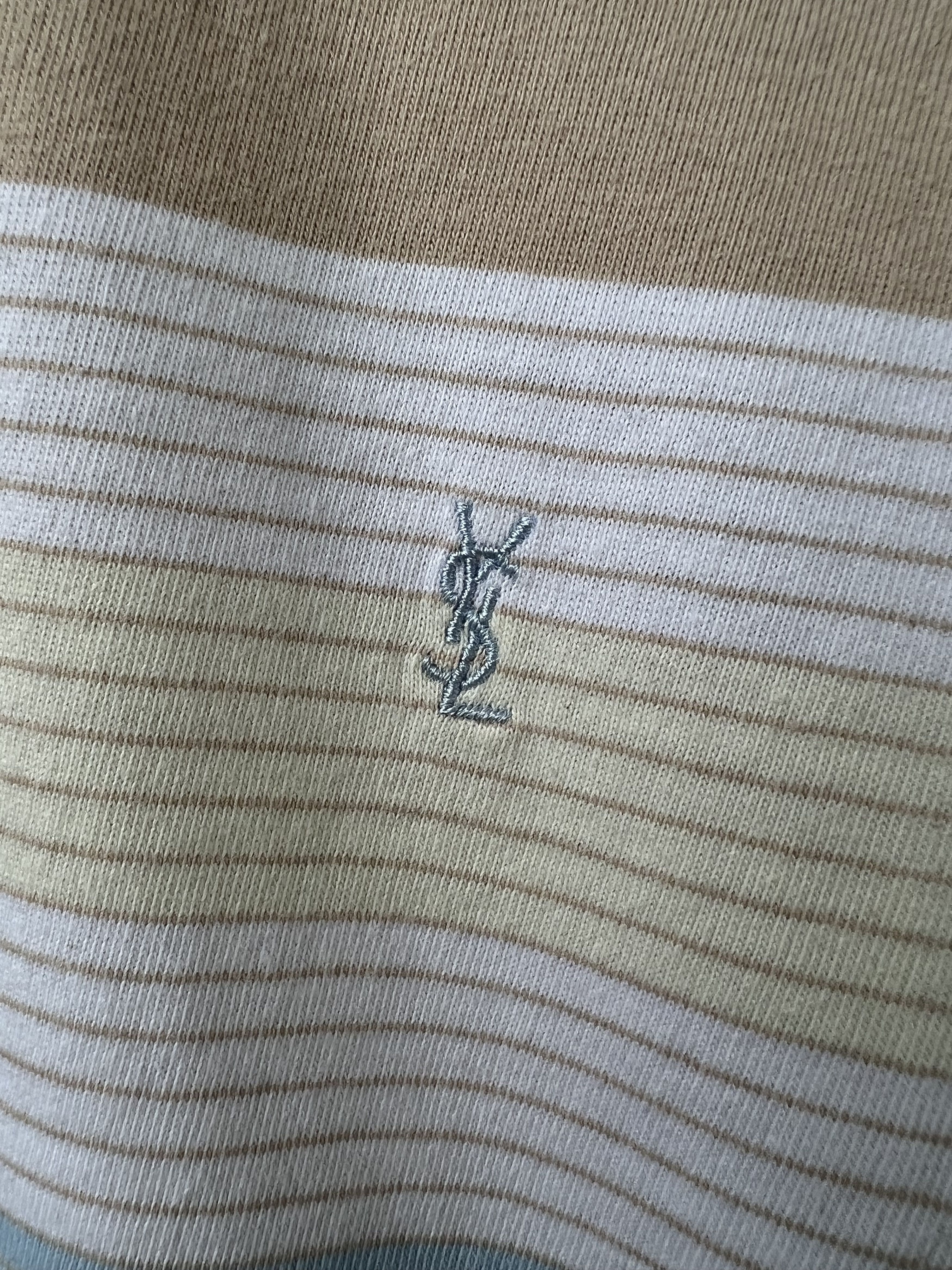 Yves Saint Laurent Yves Saint Lauren Polo Shirt XL-XXL Size US XL / EU 56 / 4 - 2 Thumbnail