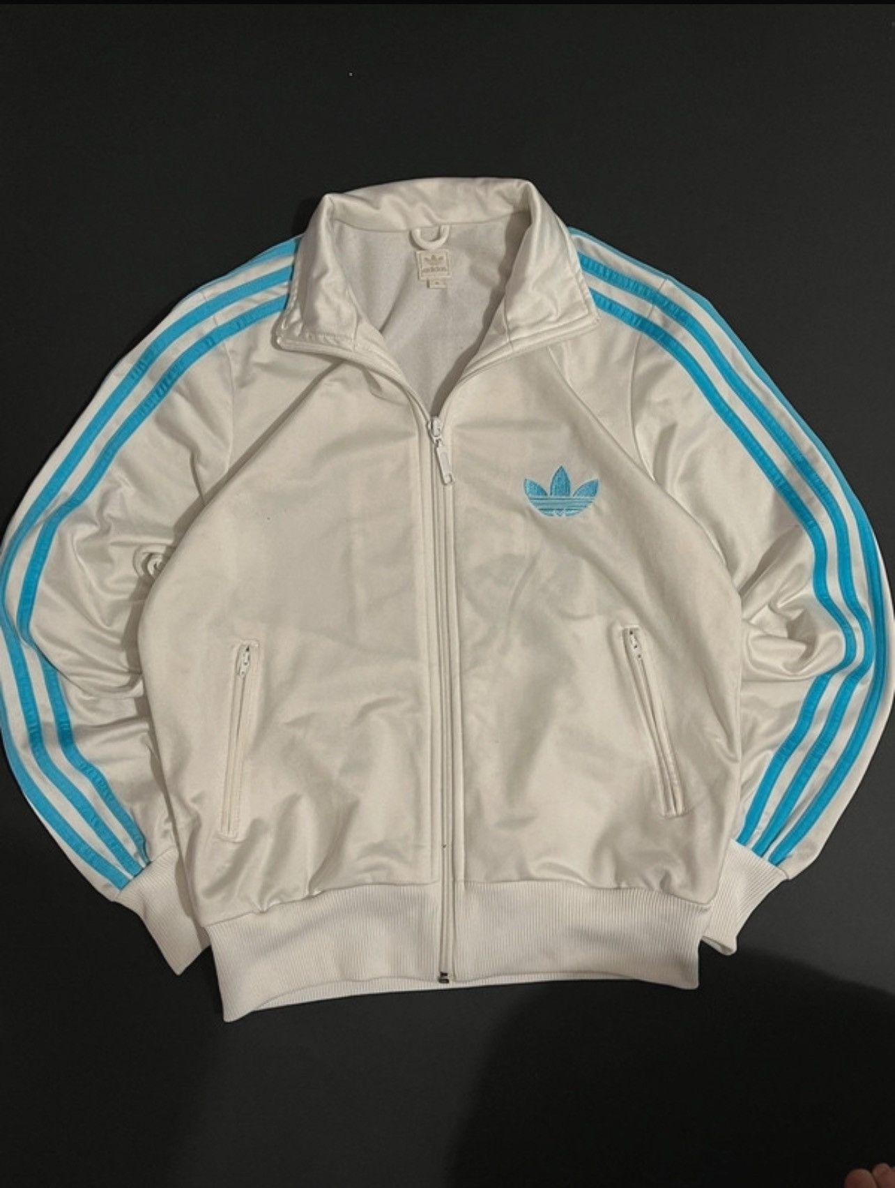 Adidas × Vintage Vintage Adidas zip hoodie balenciaga style baggy pinterest Size S / US 4 / IT 40 - 2 Thumbnail