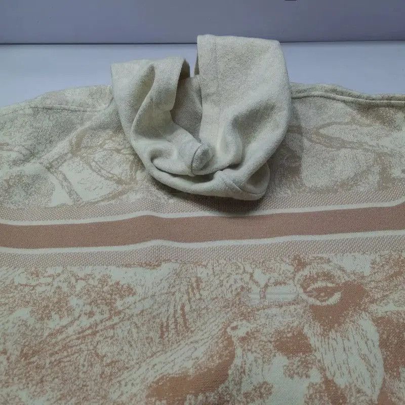 Dior Dior Cropped Graphic Hoodie in Beige . Size M / US 6-8 / IT 42-44 - 5 Thumbnail
